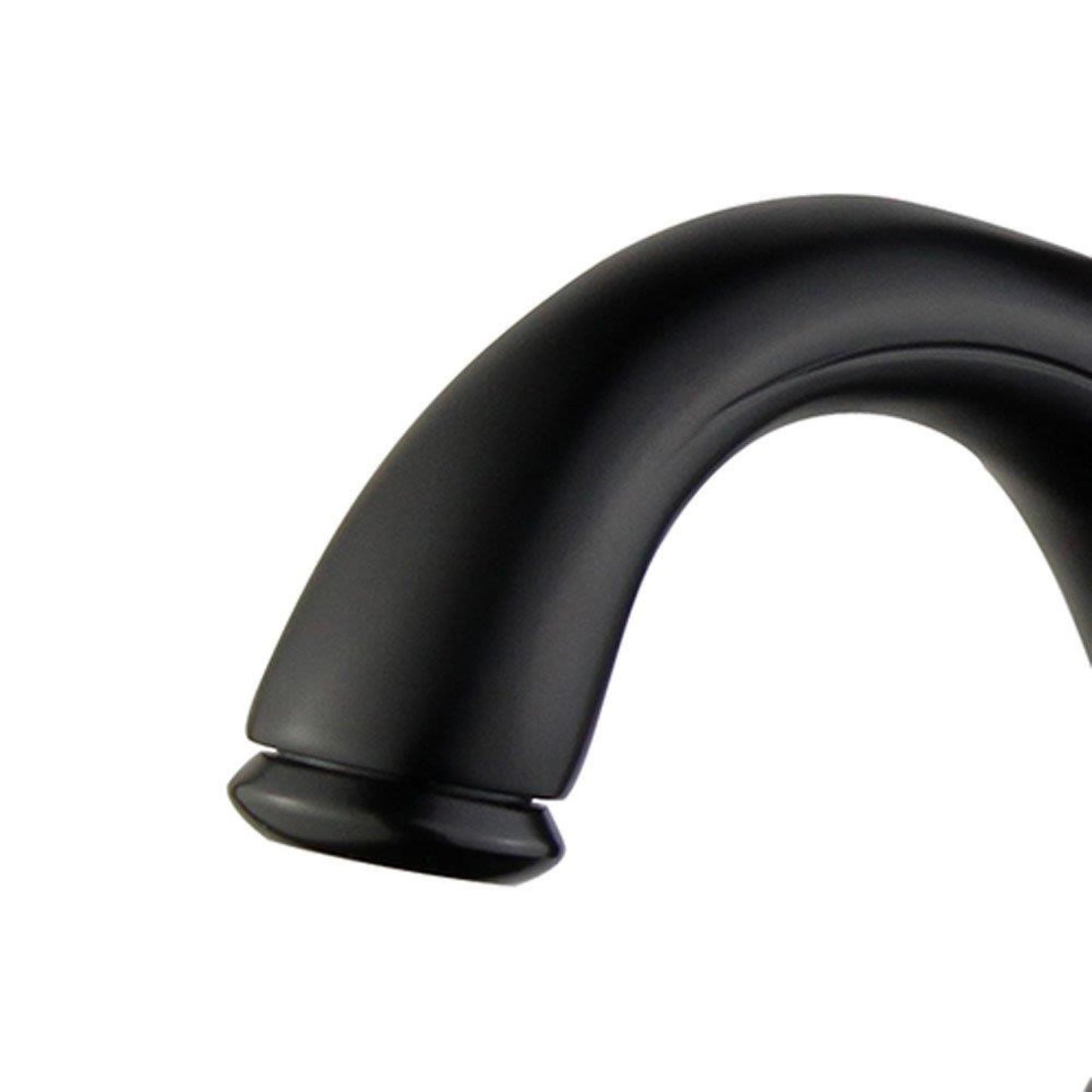 Barcelona Single Handle Bathroom Vanity Faucet in Black