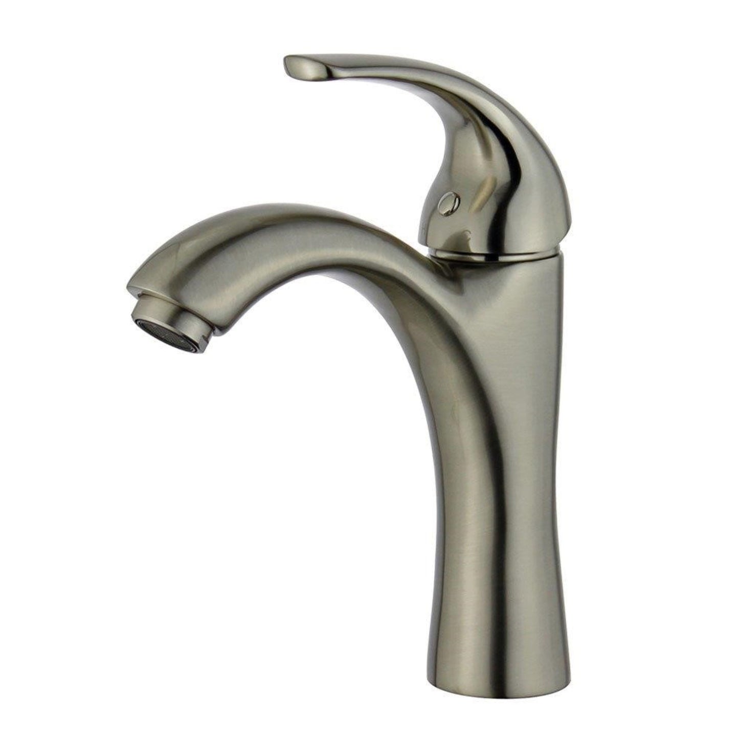 Seville Single Handle Bathroom Vanity Faucet in Brushed Nickel
