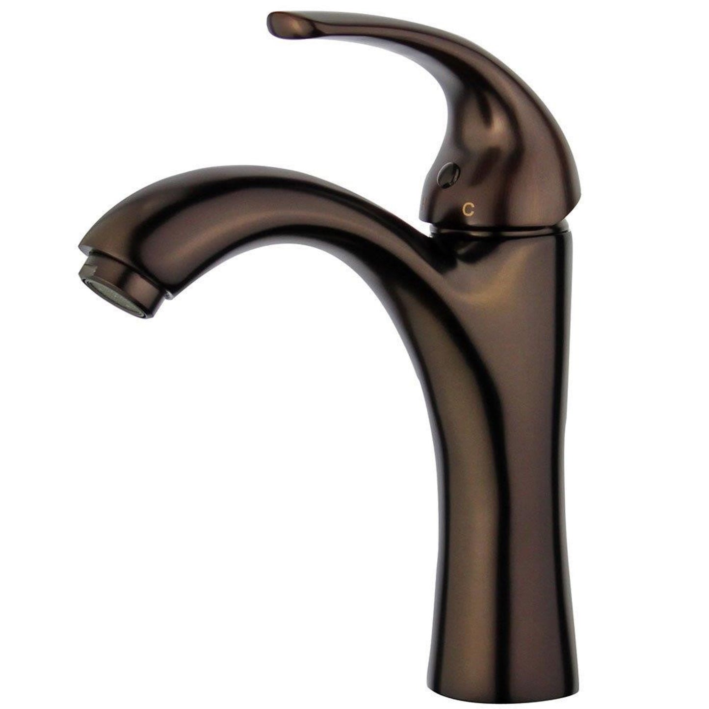 Seville Single Handle Bathroom Vanity Faucet in Oil Rubbed Bronze