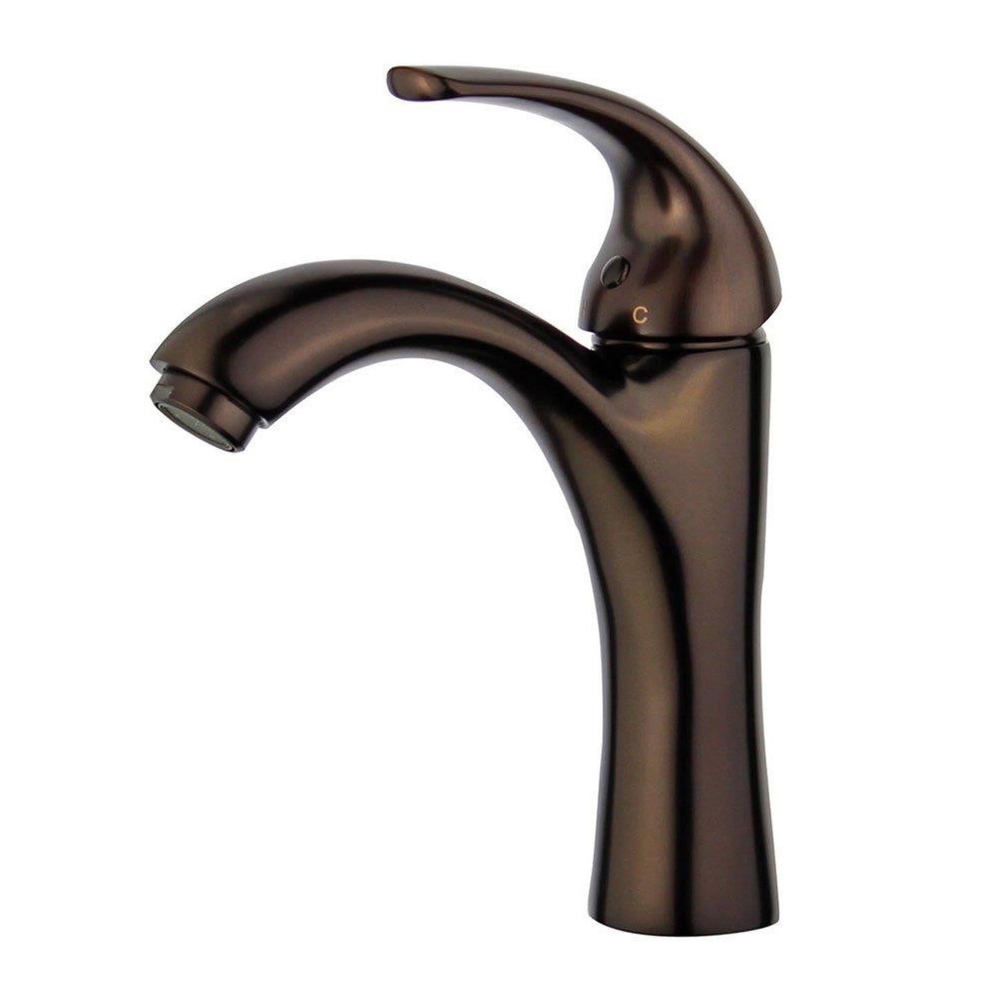 Seville Single Handle Bathroom Vanity Faucet in Oil Rubbed Bronze