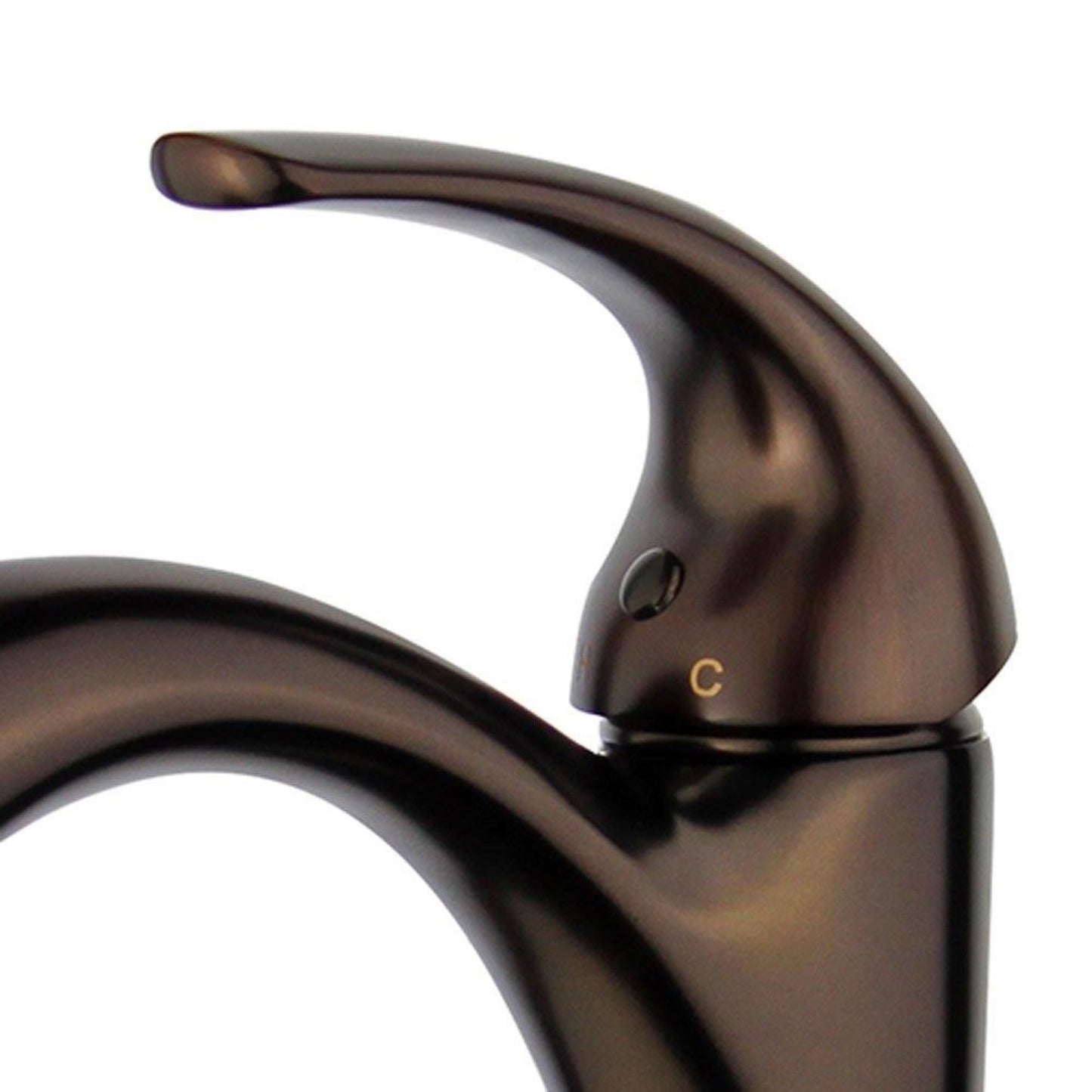 Seville Single Handle Bathroom Vanity Faucet in Oil Rubbed Bronze
