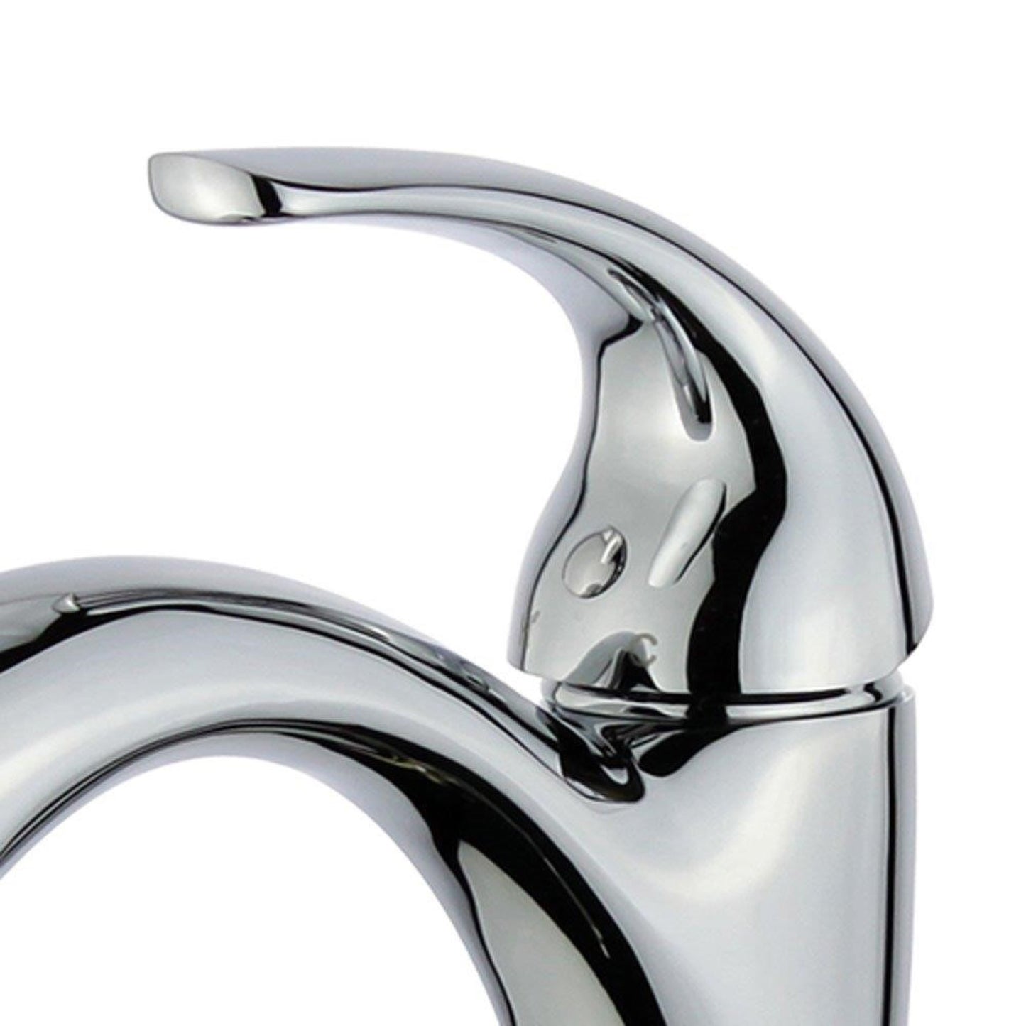 Seville Single Handle Bathroom Vanity Faucet in Polished Chrome