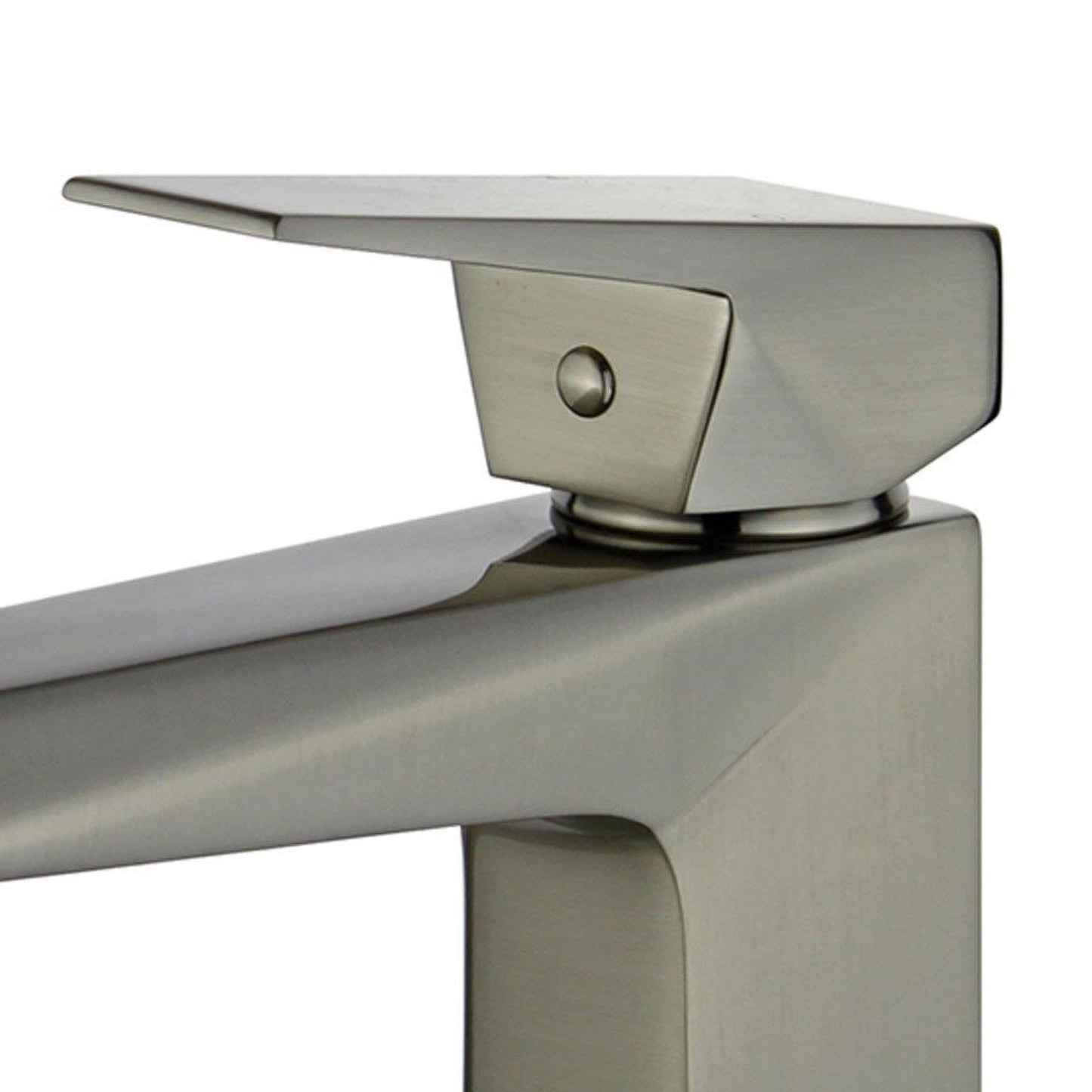Valencia Single Handle Bathroom Vanity Faucet in Brushed Nickel