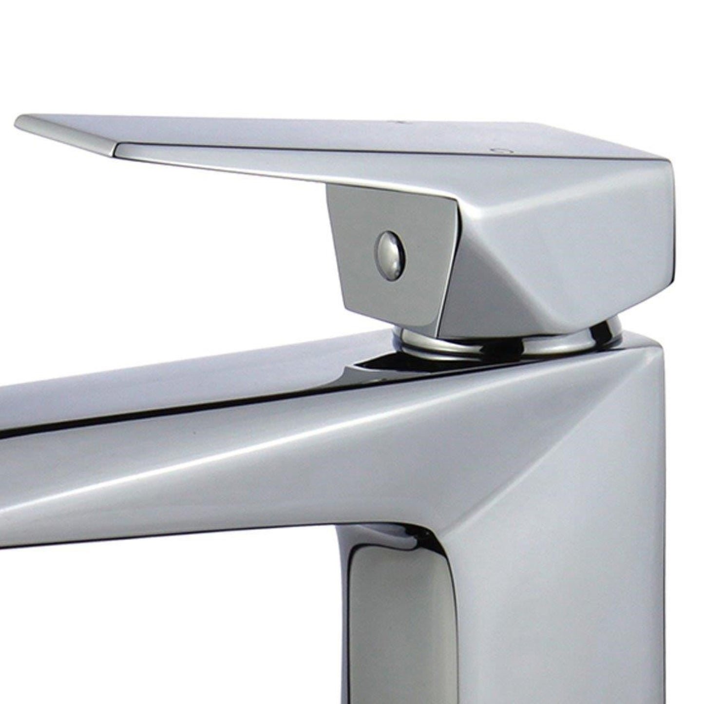 Valencia Single Handle Bathroom Vanity Faucet in Polished Chrome