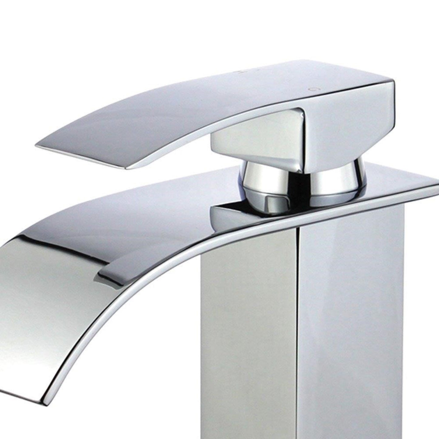 Santiago Single Handle Bathroom Vanity Faucet in Polished Chrome