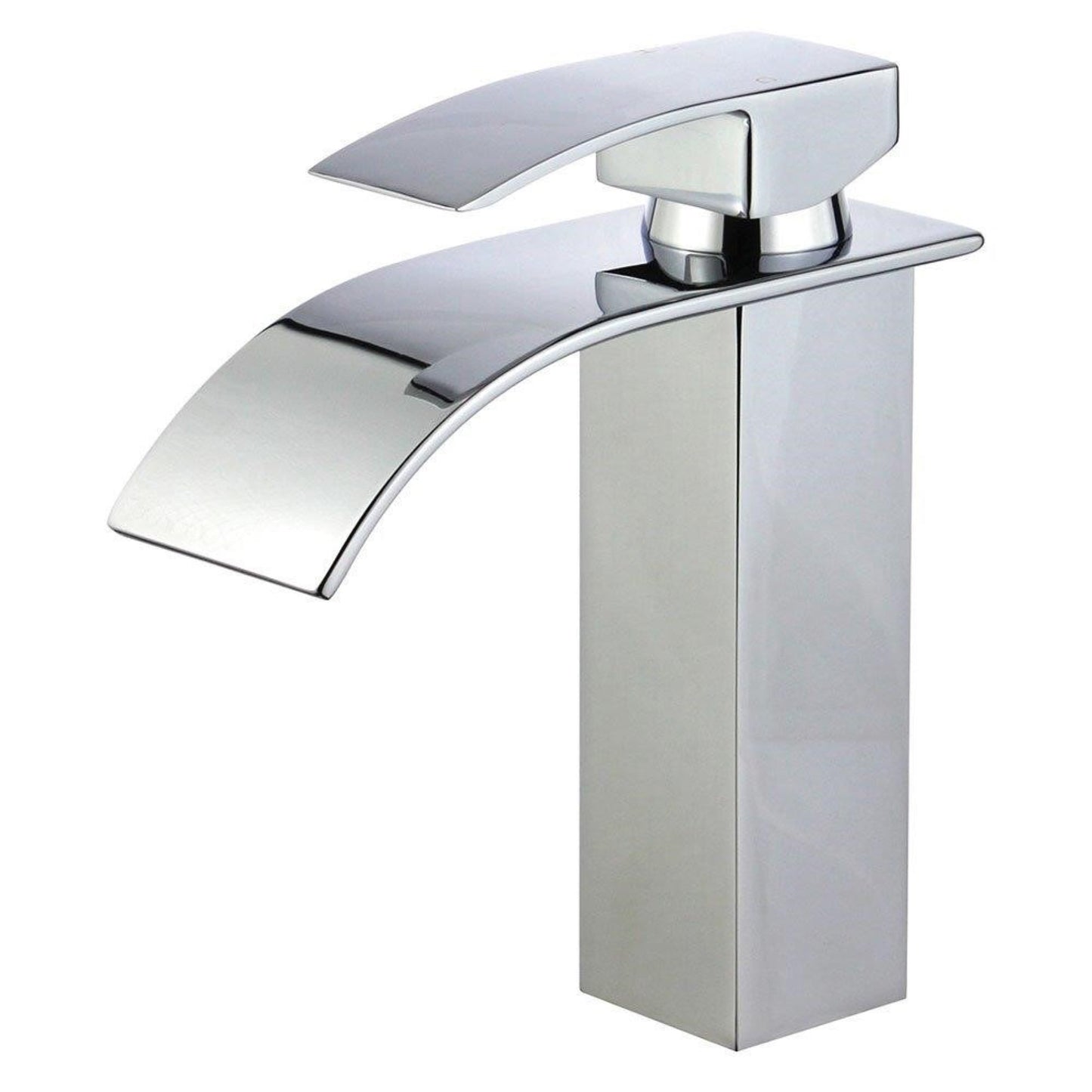 Santiago Single Handle Bathroom Vanity Faucet in Polished Chrome