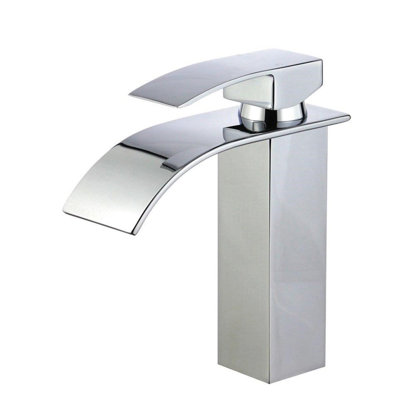 Santiago Single Handle Bathroom Vanity Faucet in Polished Chrome