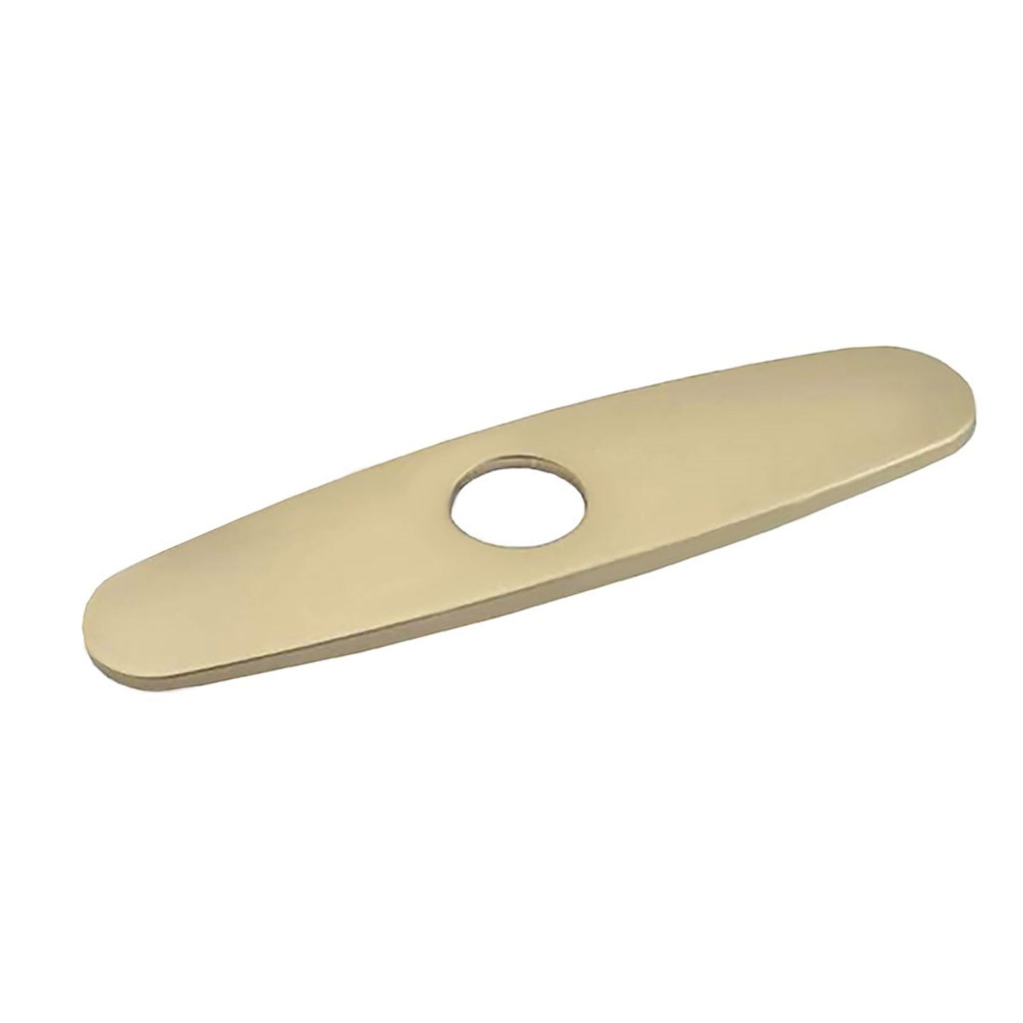 10" Stainless Steel Faucet Deck Plate Polish Gold