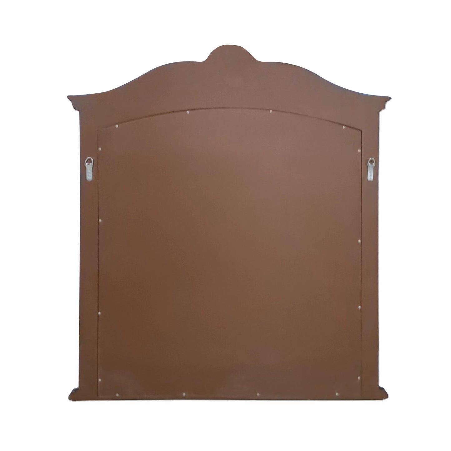 Solid wood frame mirror walnut