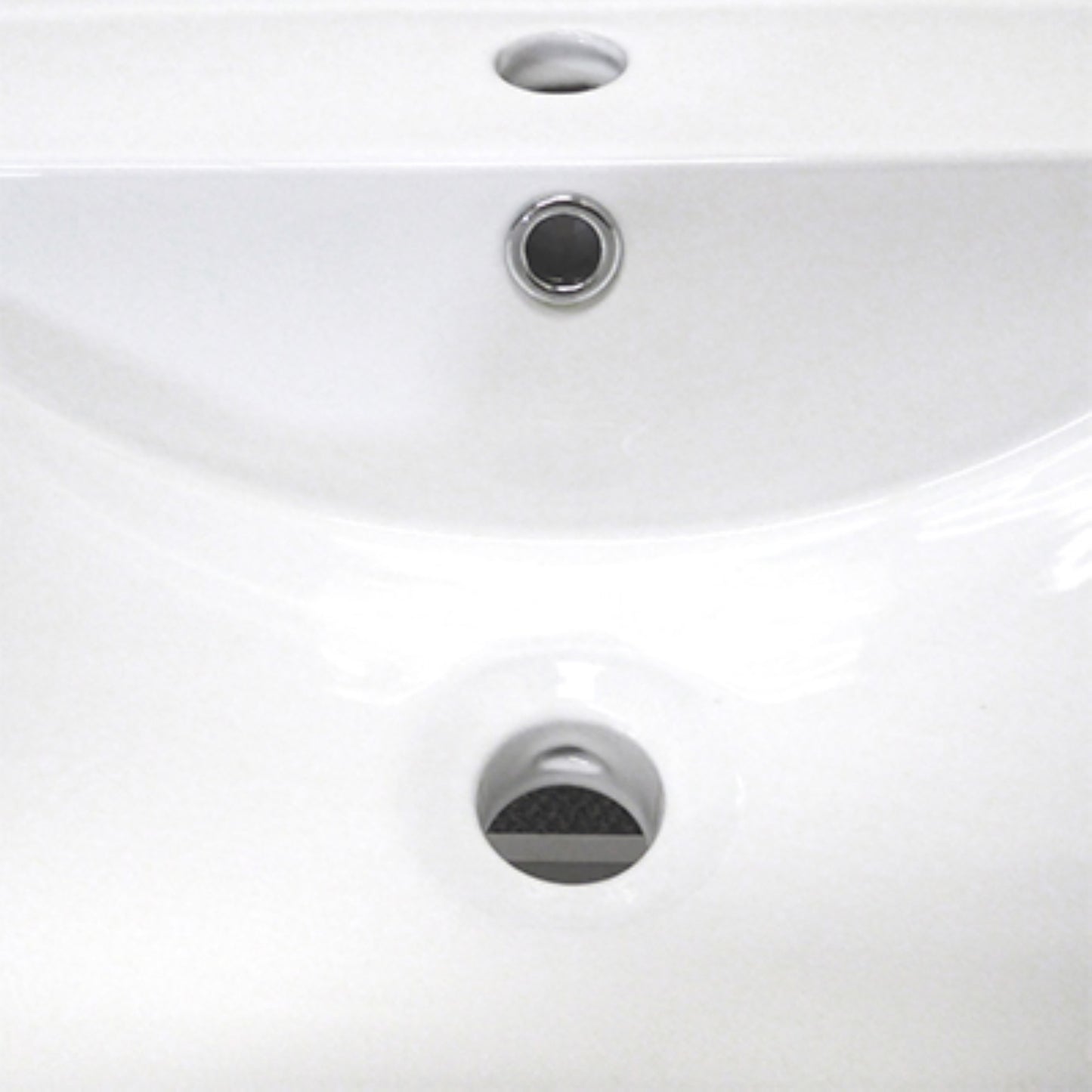 24.4" Single wall mount style sink vanity wood white