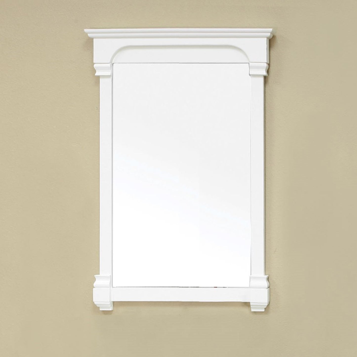 24" Solid wood frame mirror