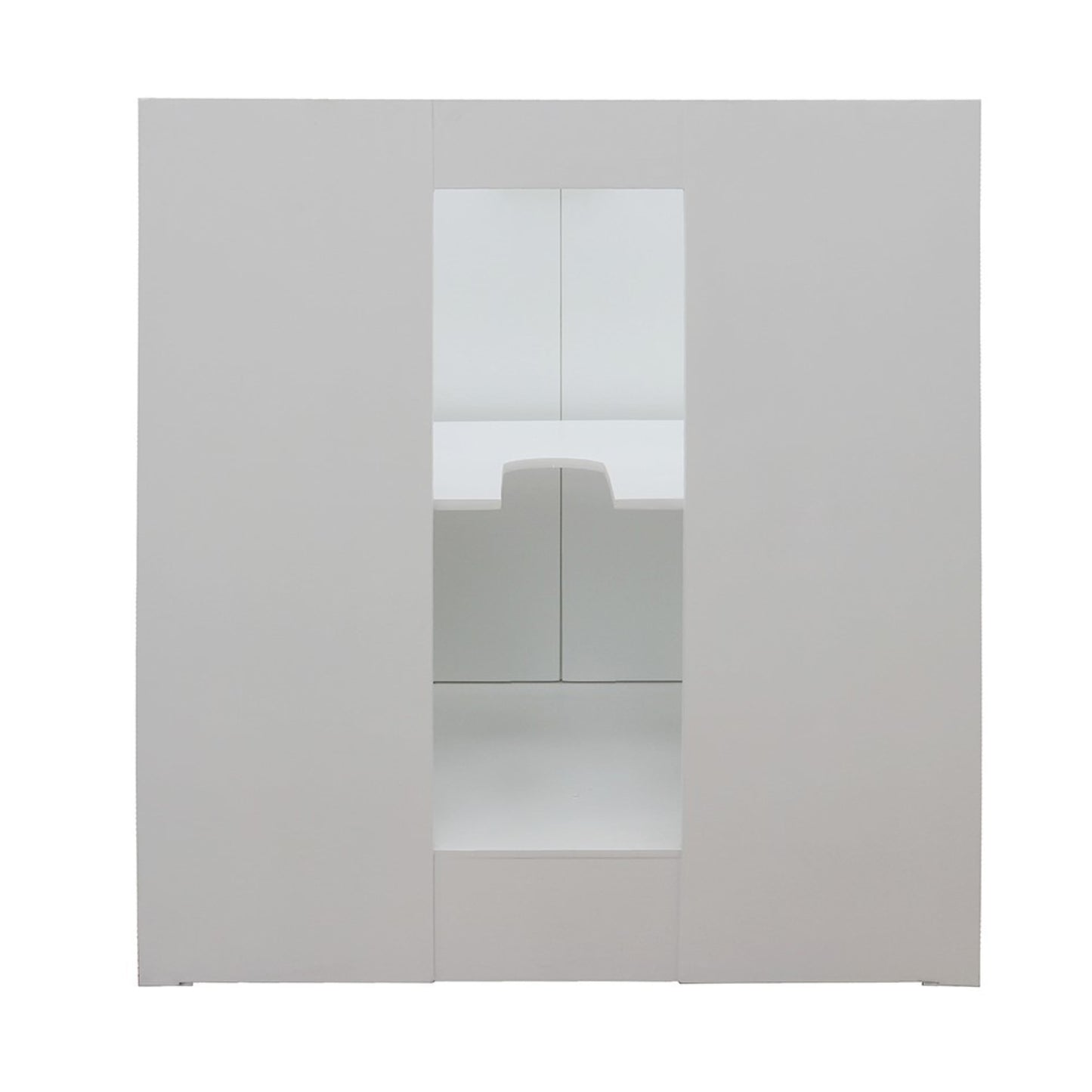 30" Single vanity in Glacier Ash finish cabinet only