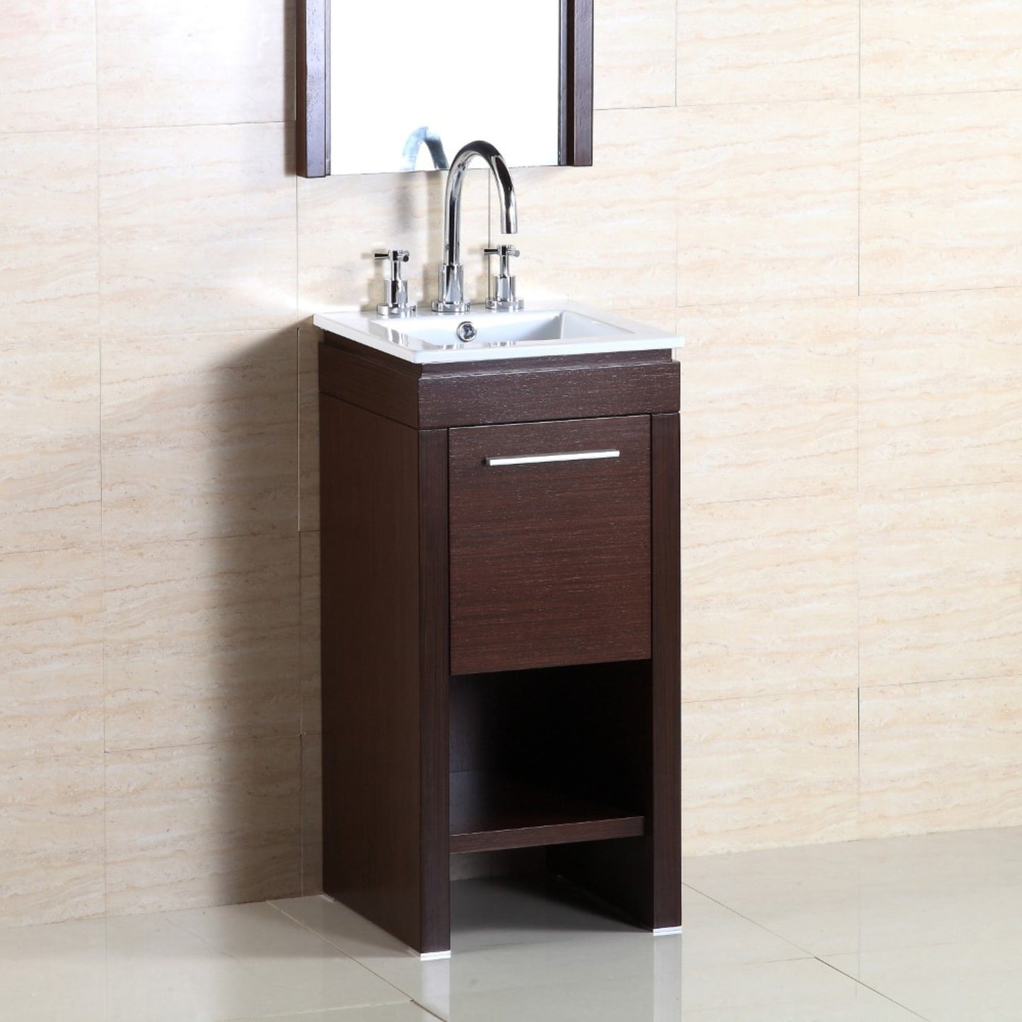 16" Single sink vanity
