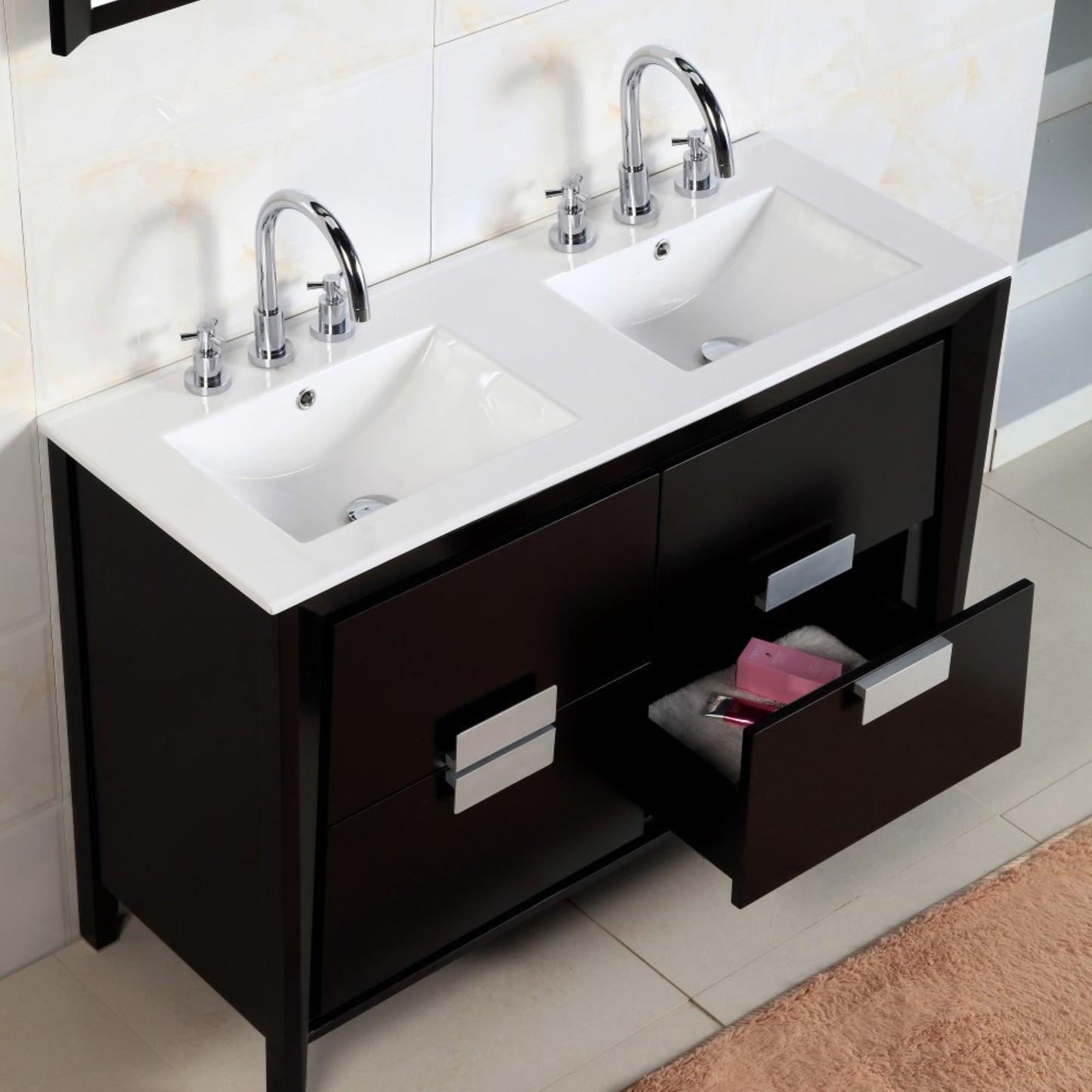 48" Double sink vanity