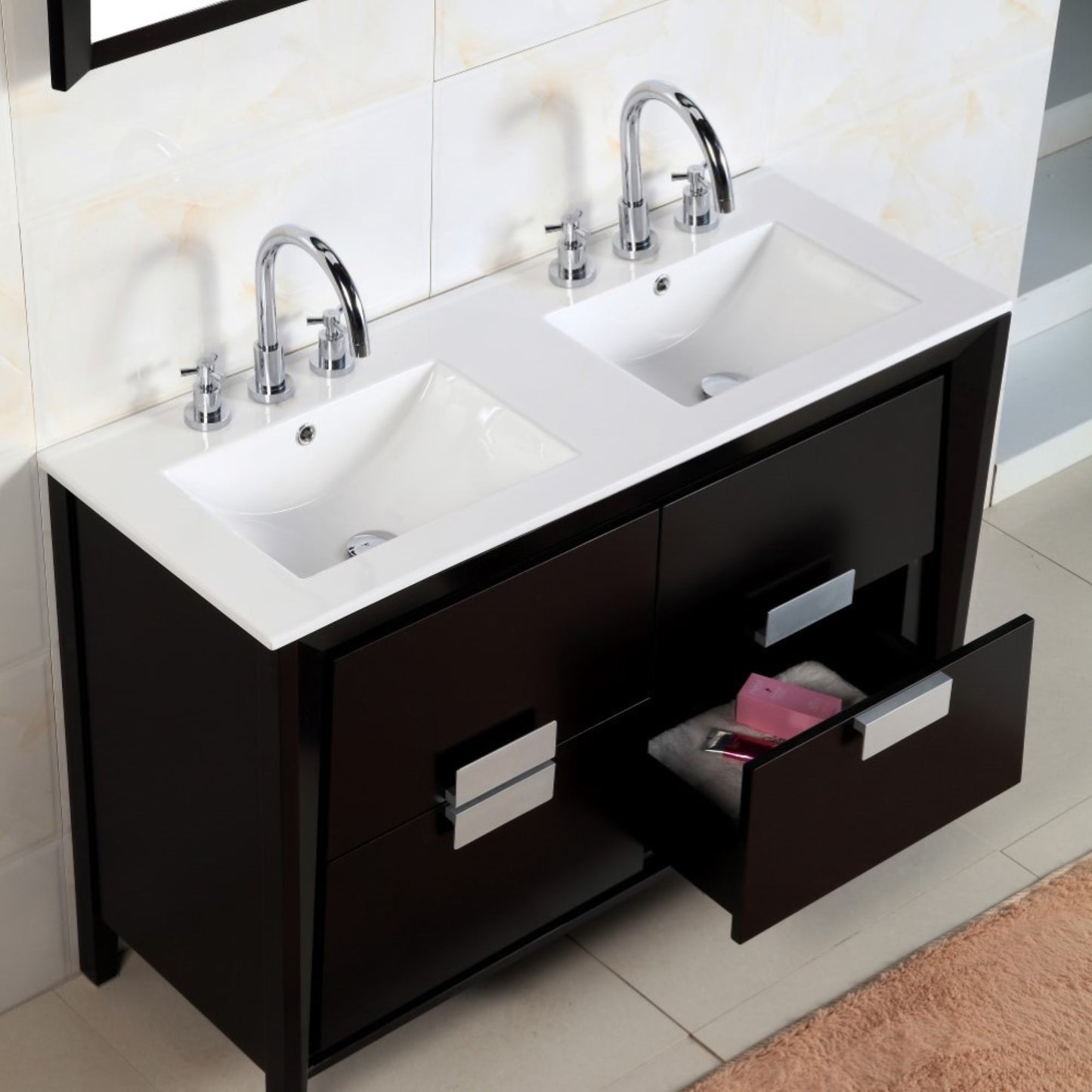 48" Double sink vanity