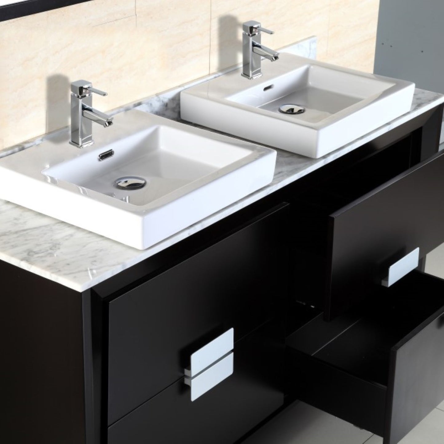 60" Double sink vanity