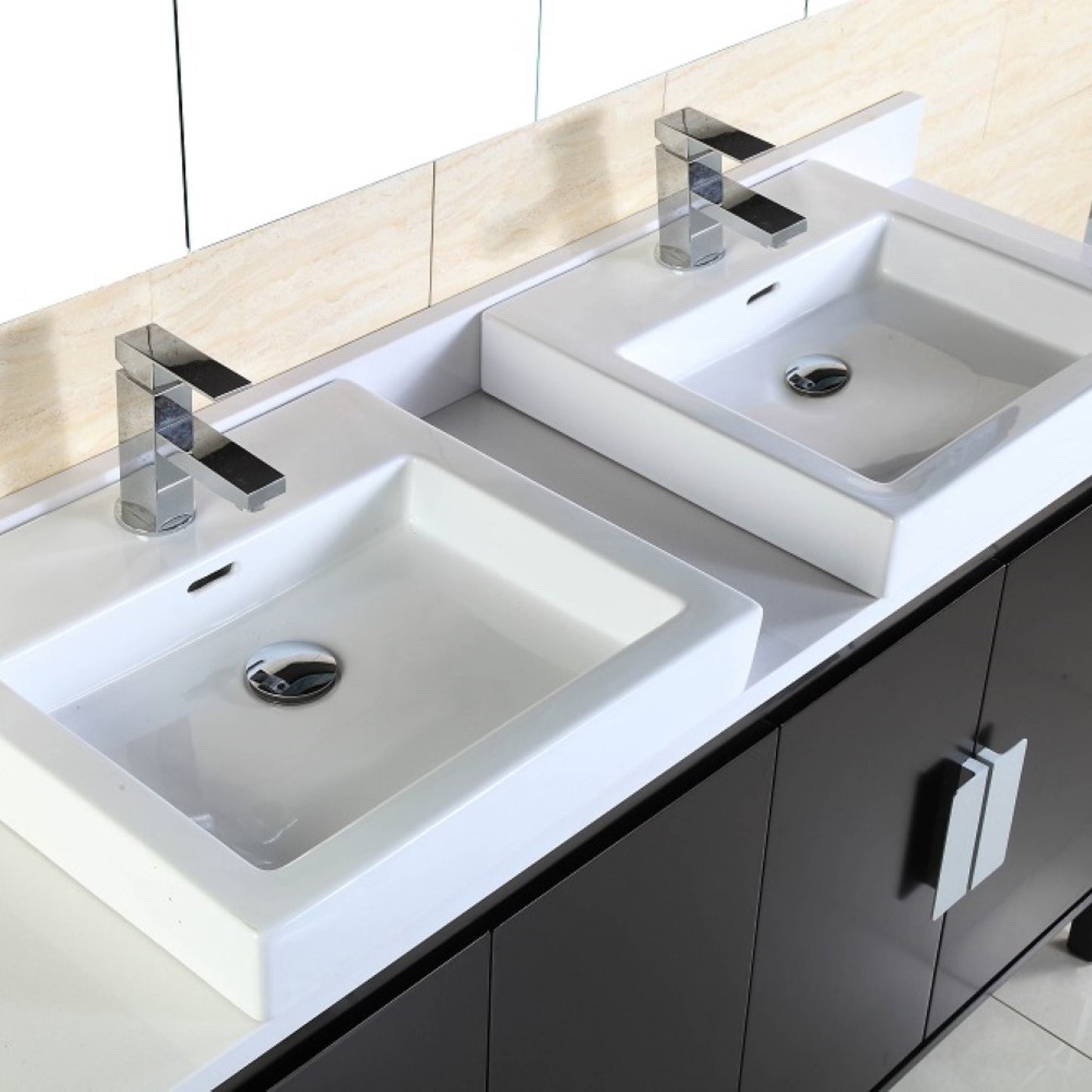 60" Double sink vanity