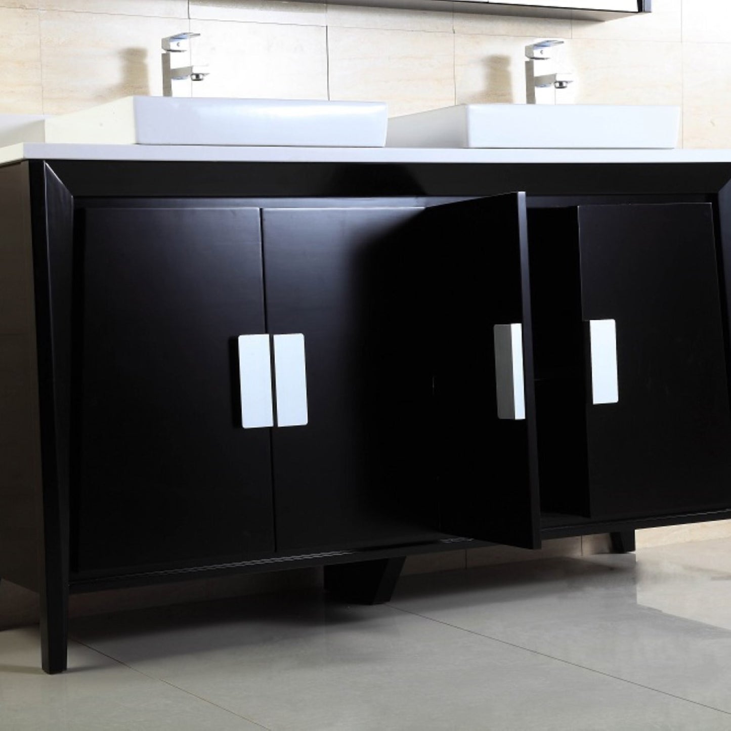 60" Double sink vanity
