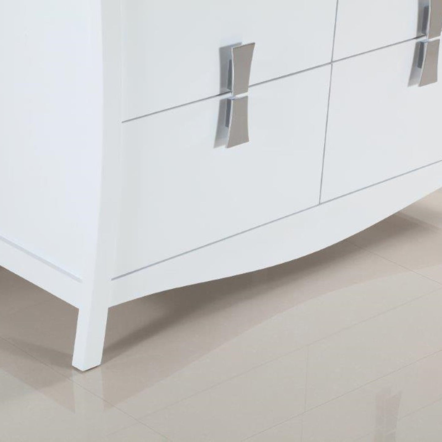 48" Double sink vanity with black galaxy top