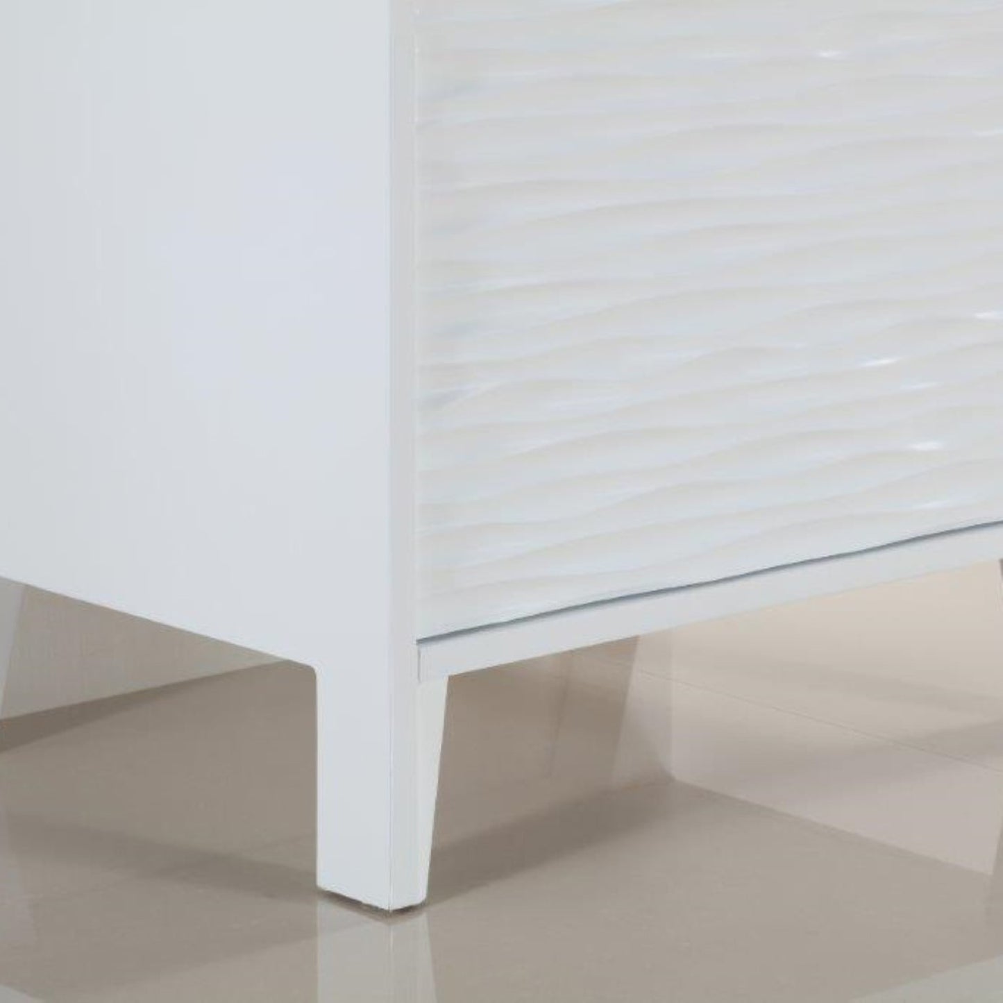 24" Single sink vanity with white Carrara top