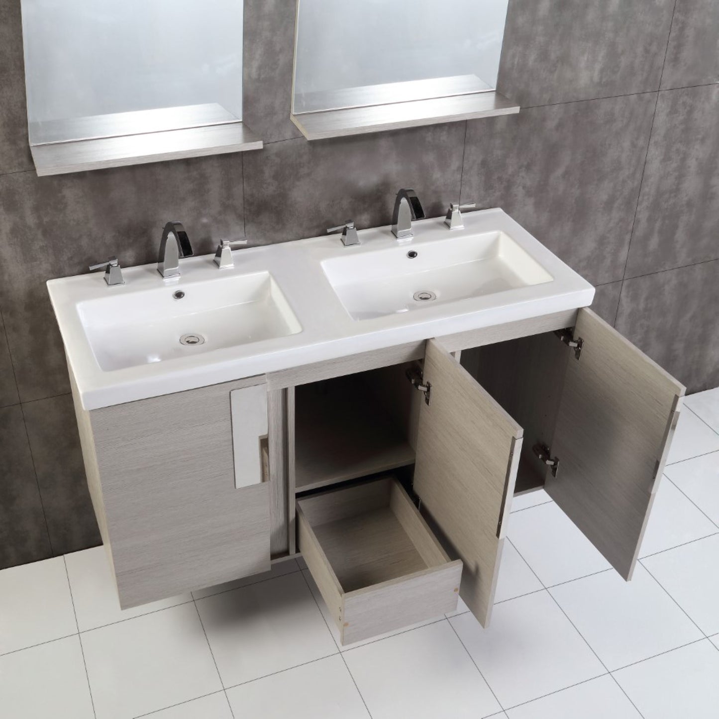48" Double sink vanity