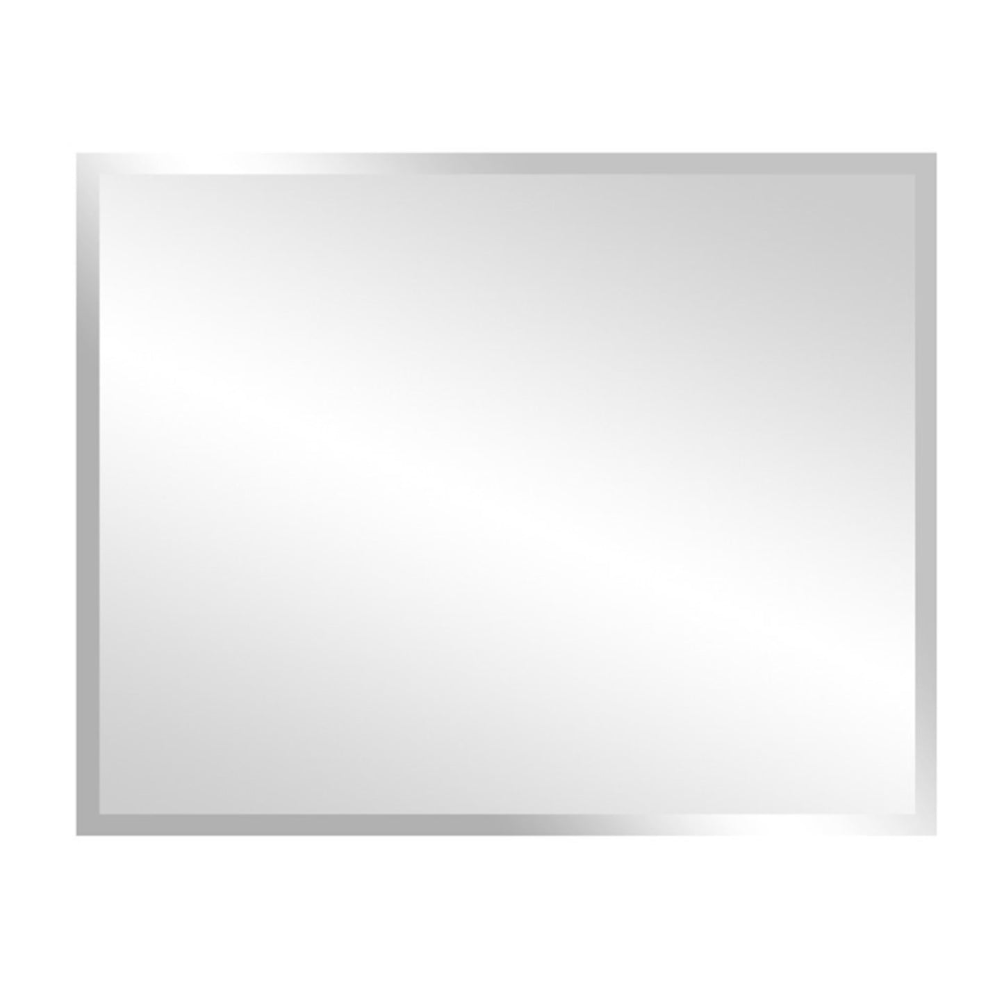 29" Rectangular Frameless Mirror