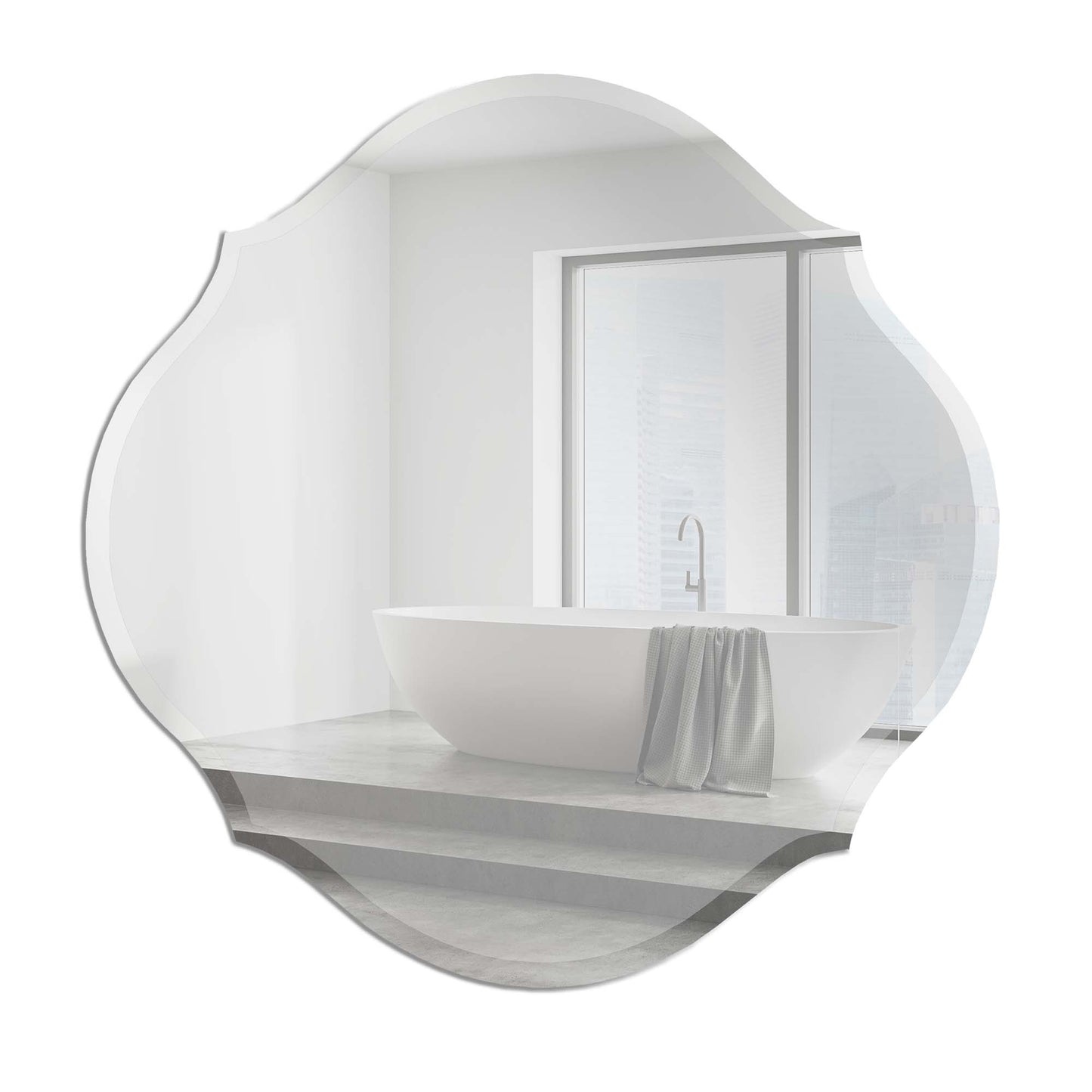 30" Frameless Mirror