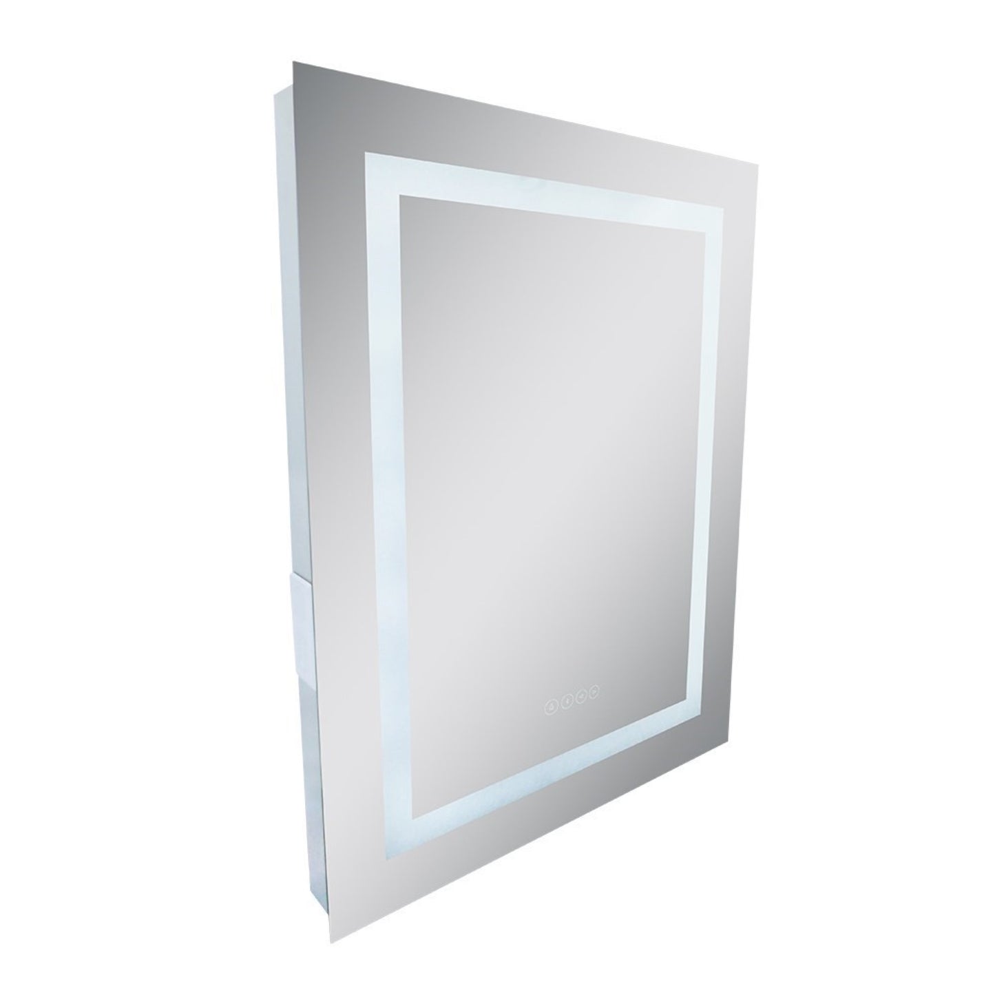 24" Rectangular LED Illuminated Mirror with Bluetooth Speaker