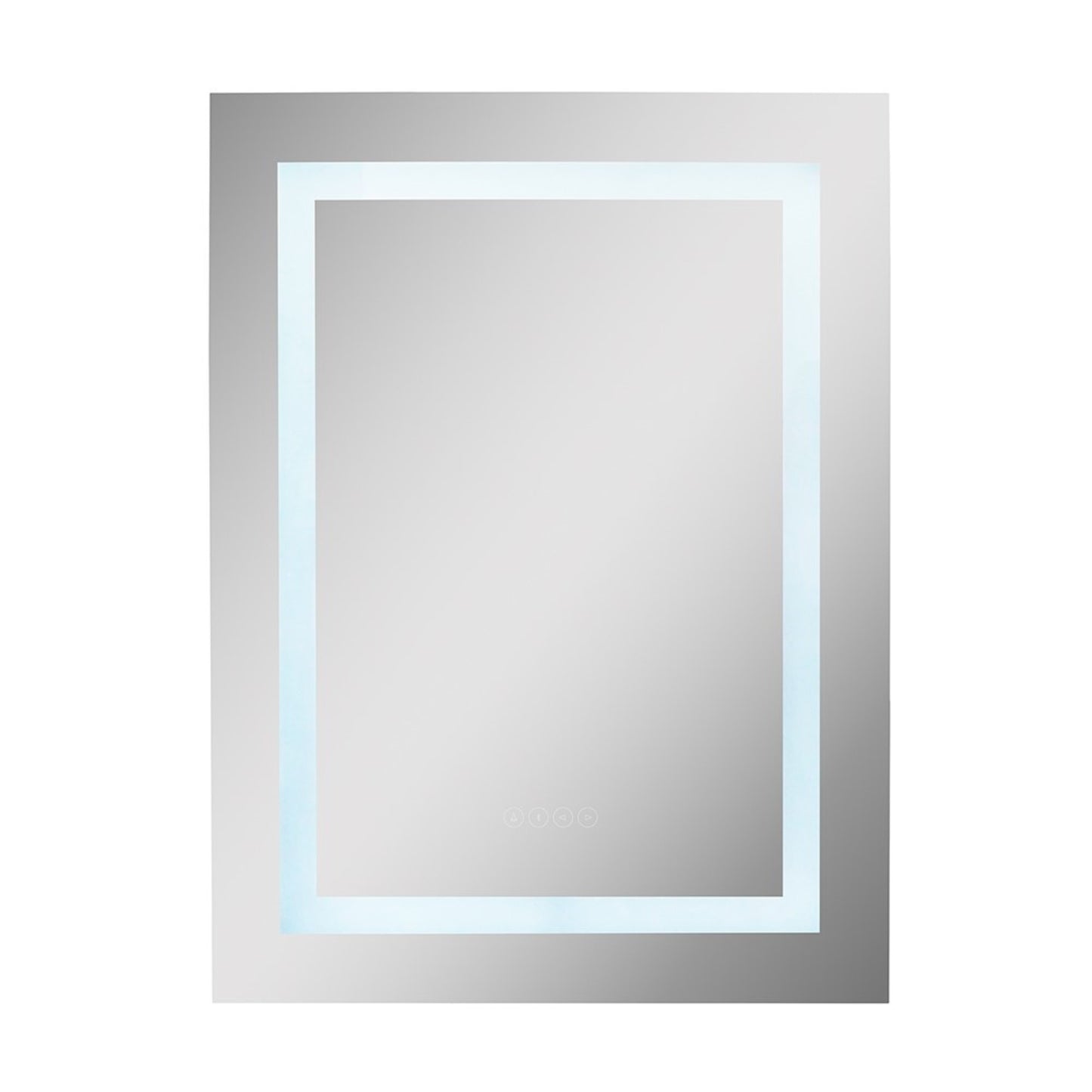 24" Rectangular LED Illuminated Mirror with Bluetooth Speaker