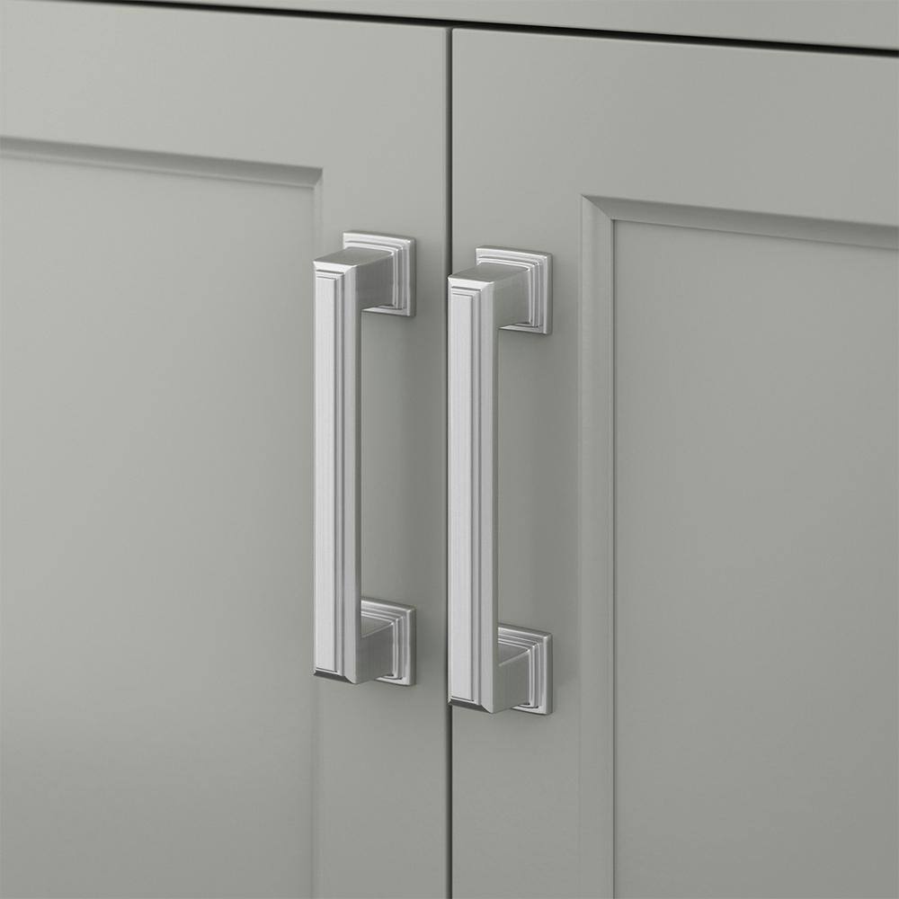 Affinity 61" Modern Bathroom Vanity in Gray Cabinet Carrara White Marble Countertop