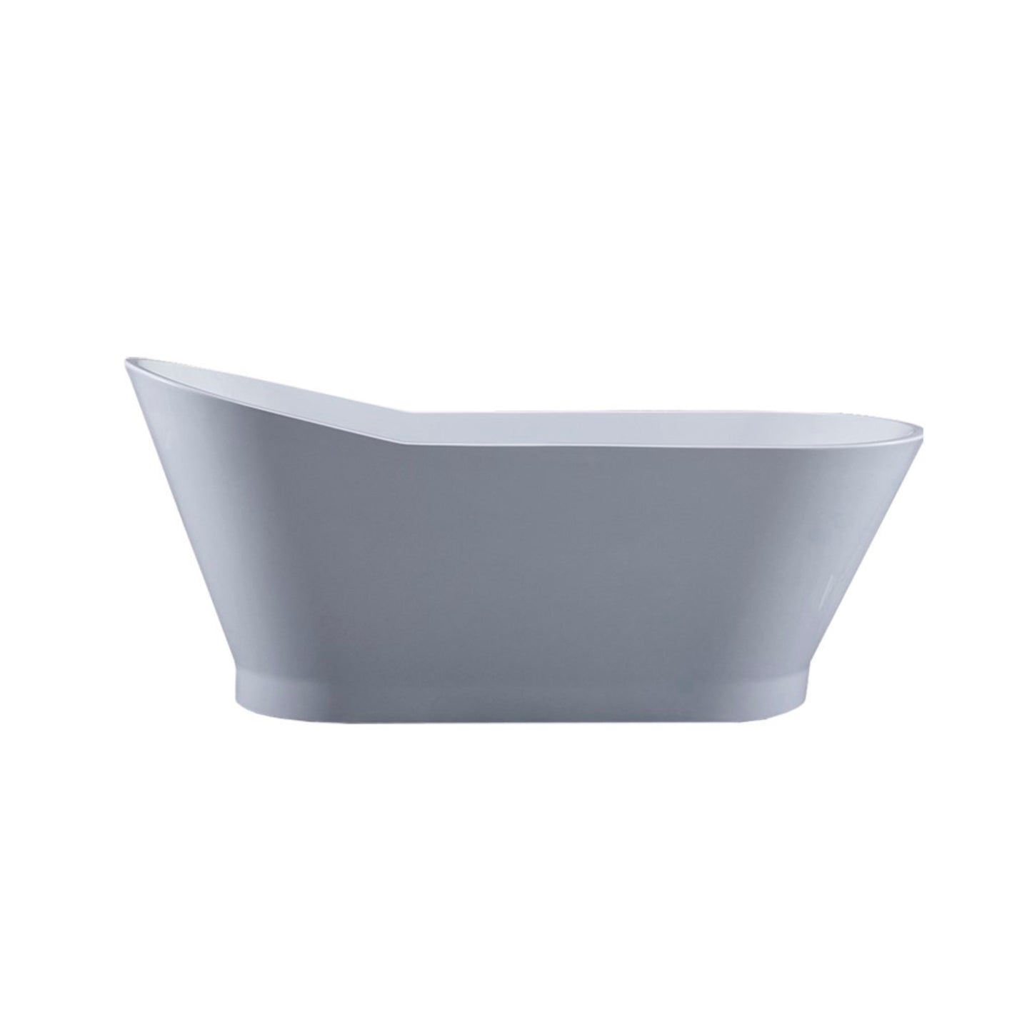 Melun 67" Freestanding Bathtub in White