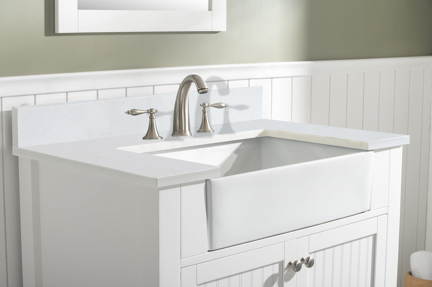 Burbank 36" Single Vanity in White