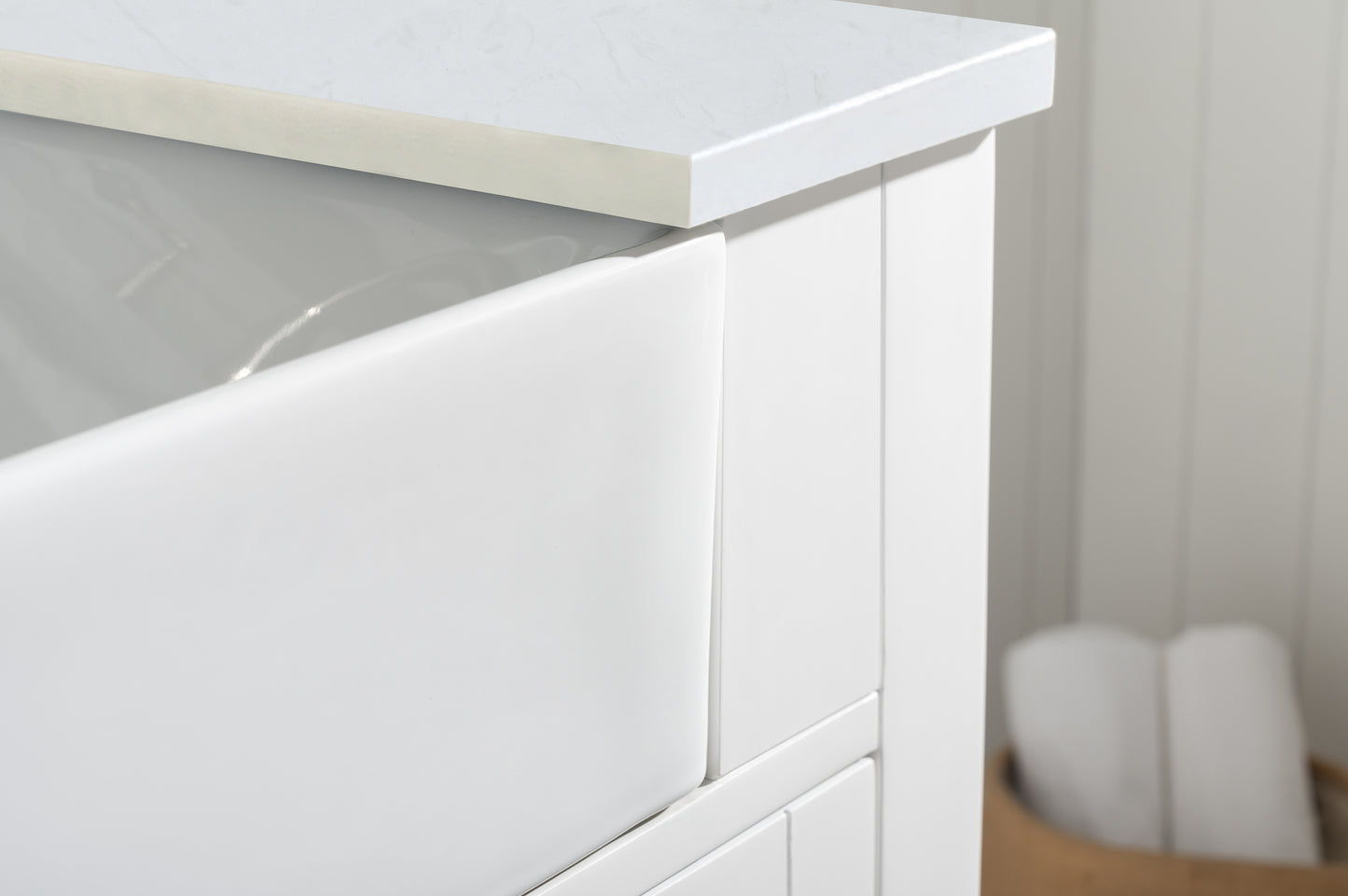 Burbank 36" Single Vanity in White