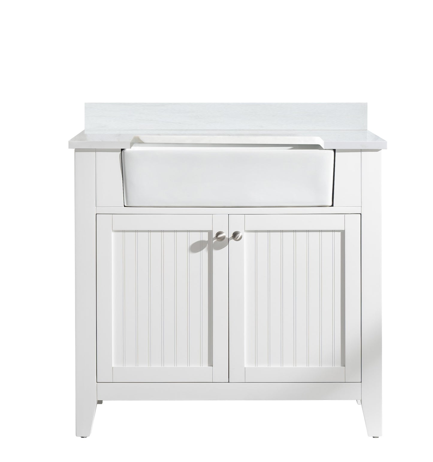 Burbank 36" Single Vanity in White
