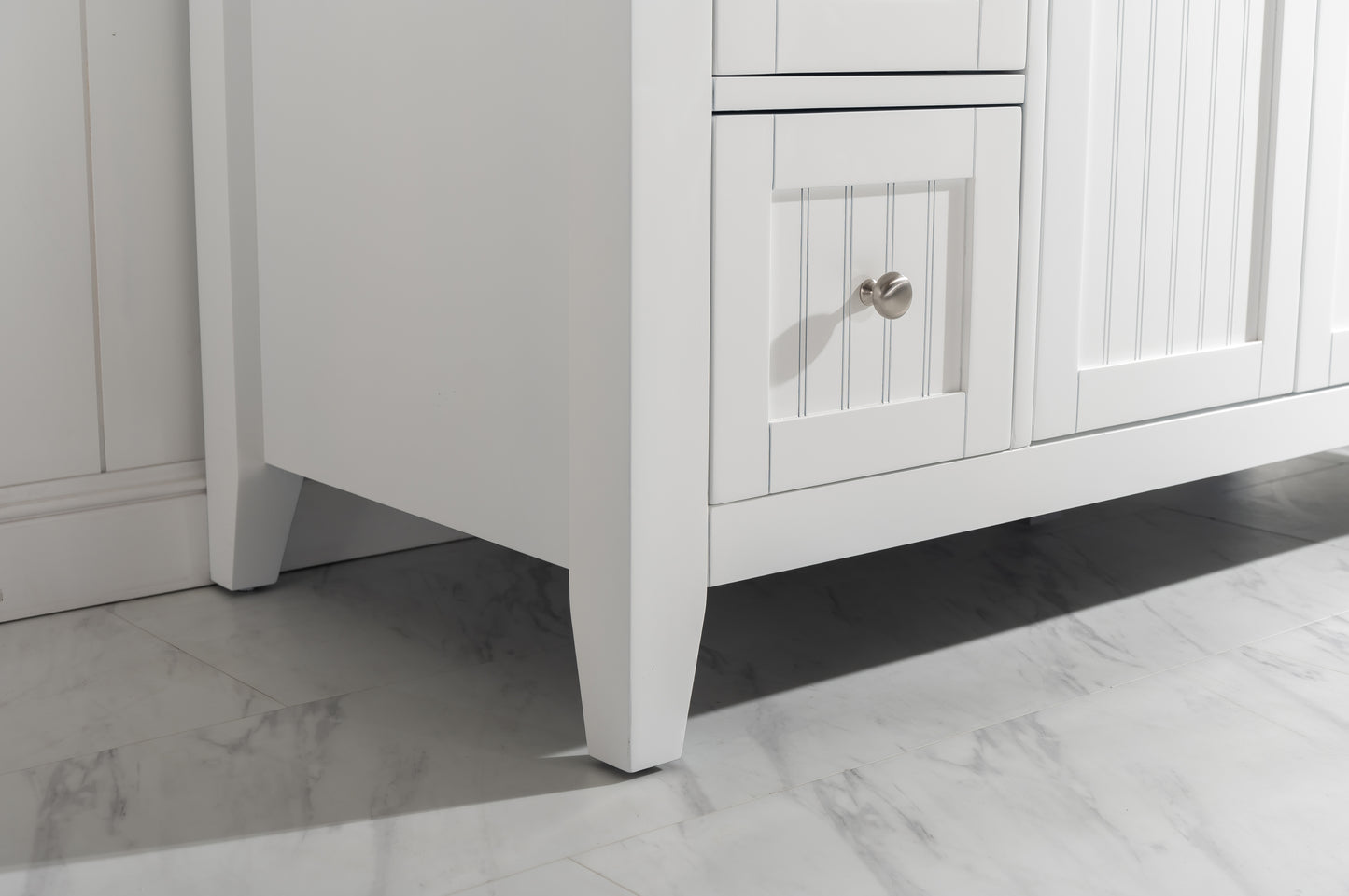 Burbank 54" Single Vanity in White