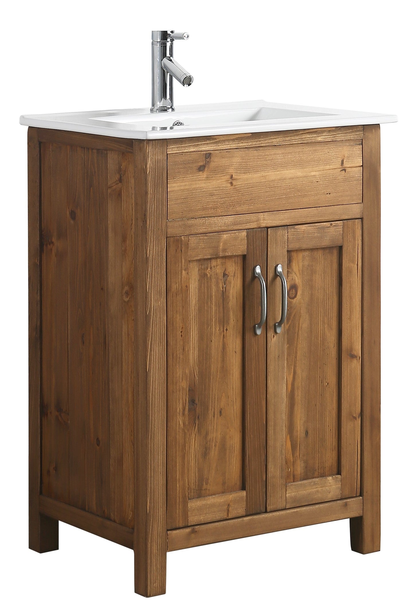 Bryson 24" Single Sink Vanity In Walnut