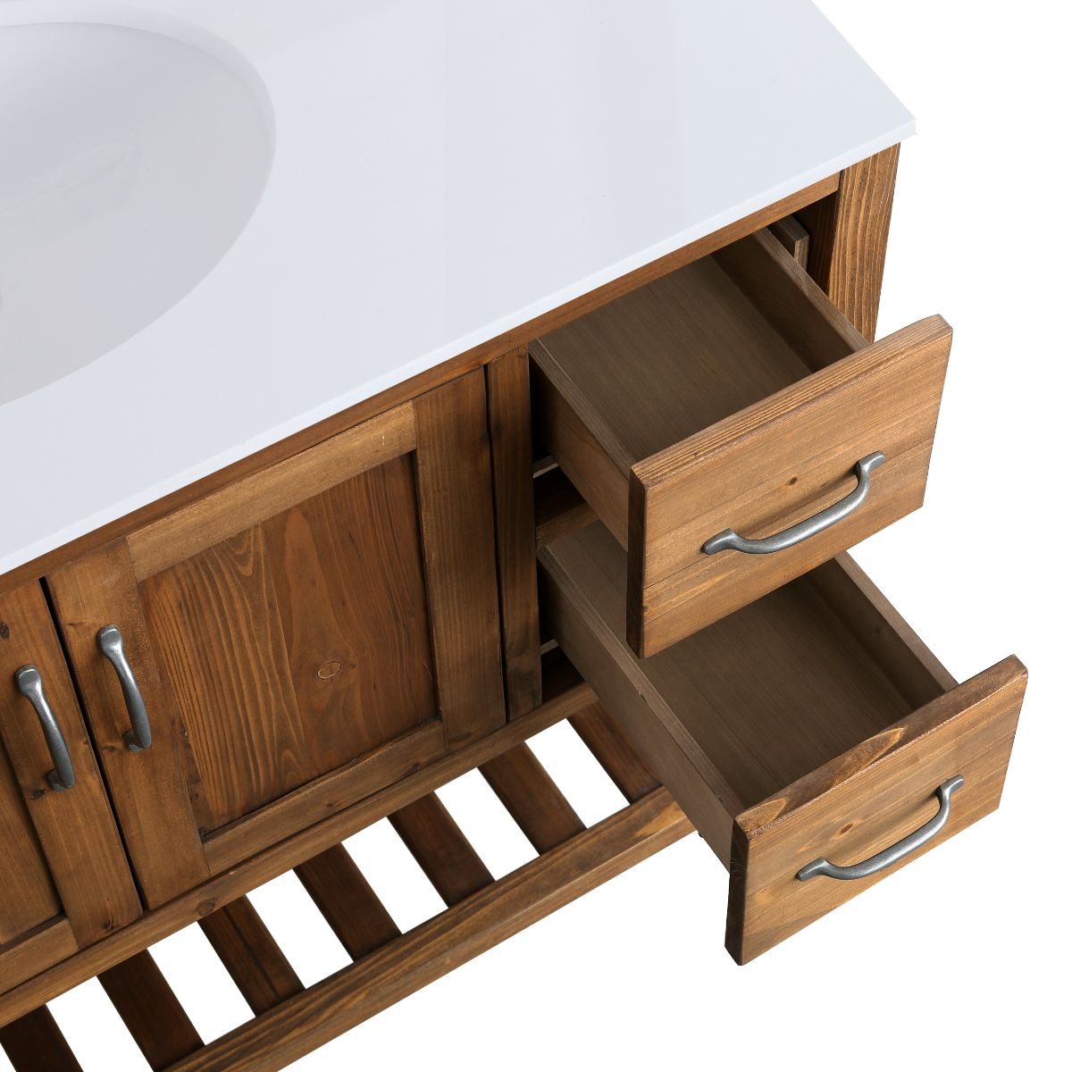 Austin 48" Vanity Base Only in Walnut