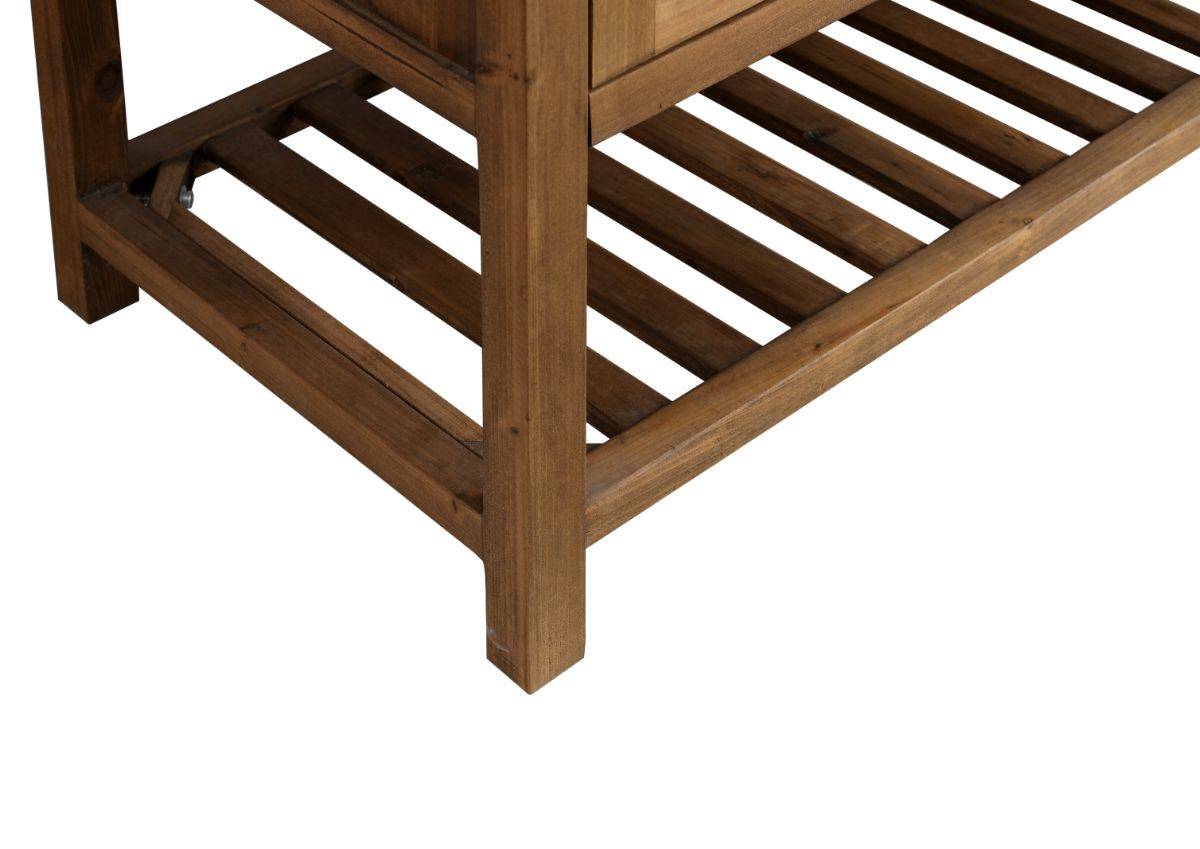 Austin 72" Vanity Base Only in Walnut