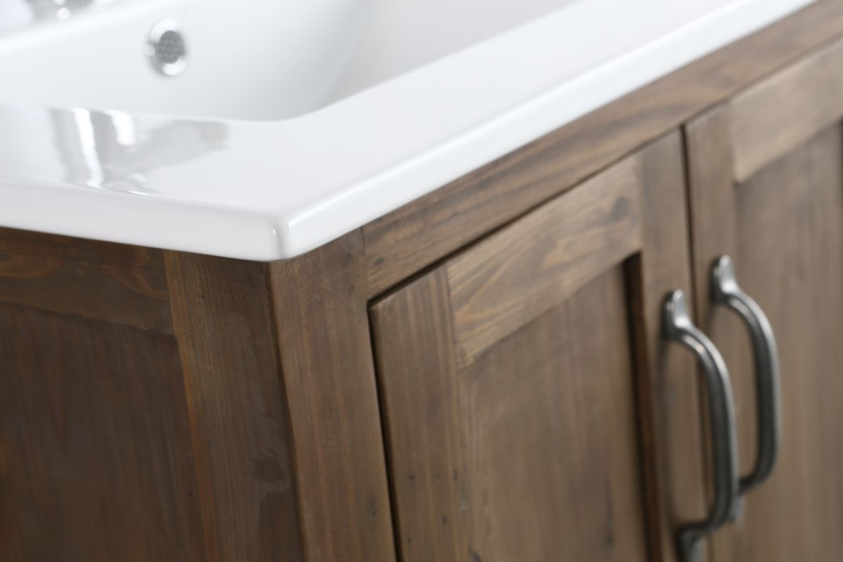 Austin 24" Single Sink Vanity in Walnut