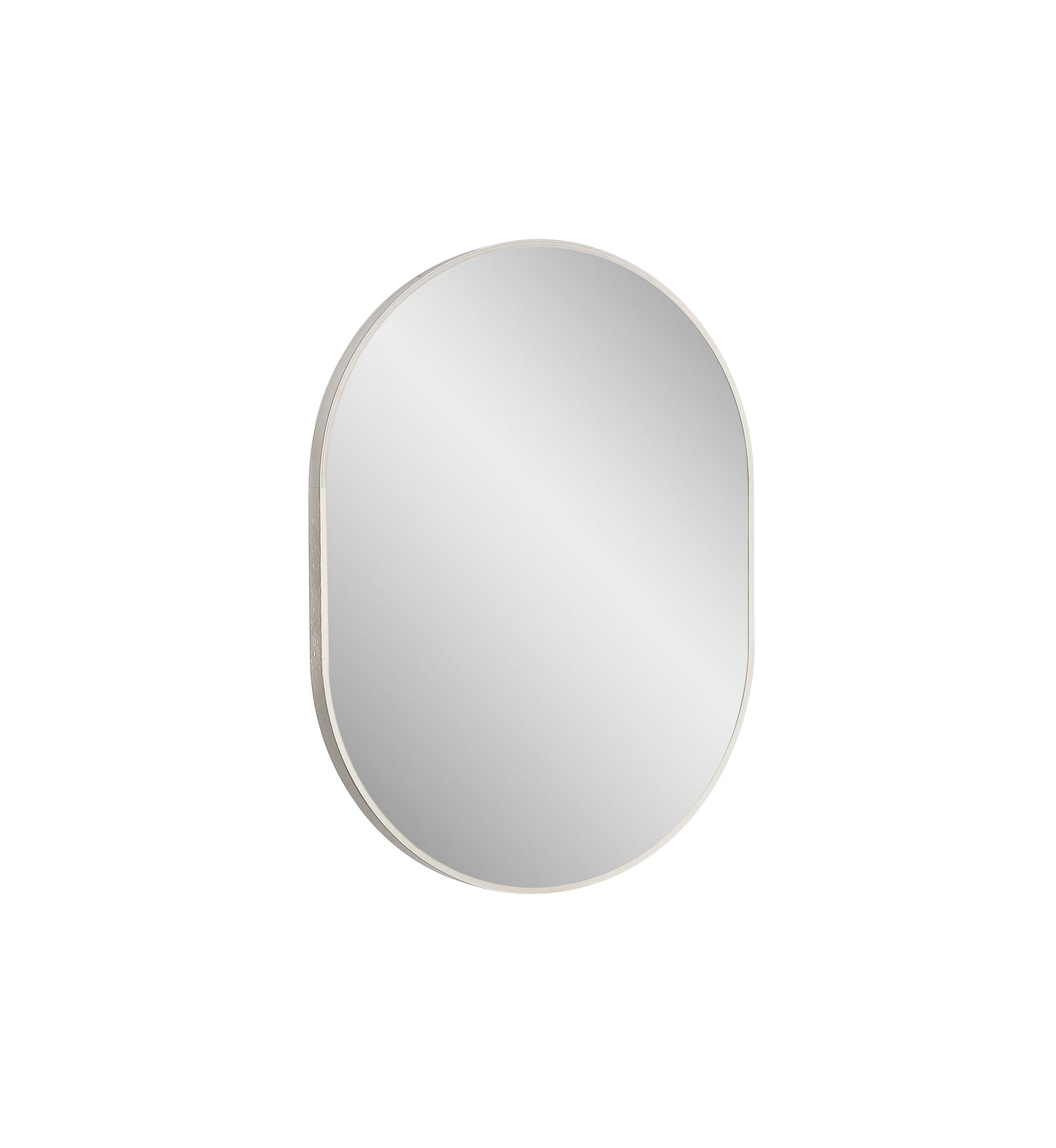 Vera 24" W x 32" H Oval Mirror in Chrome