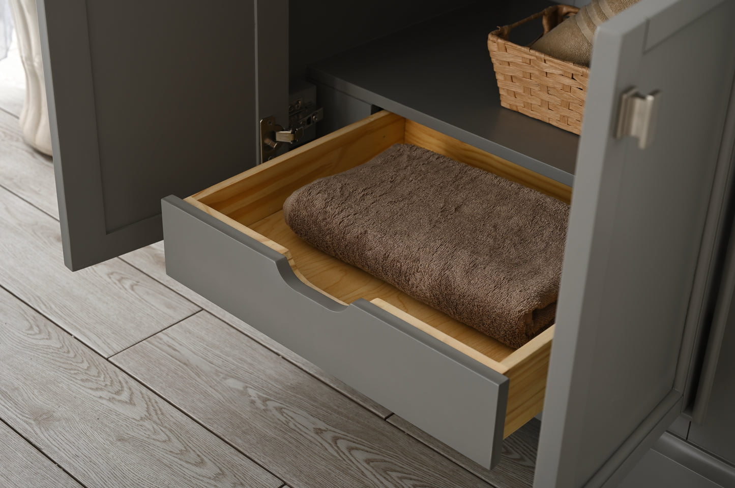 Milano 30" Single Vanity in Gray