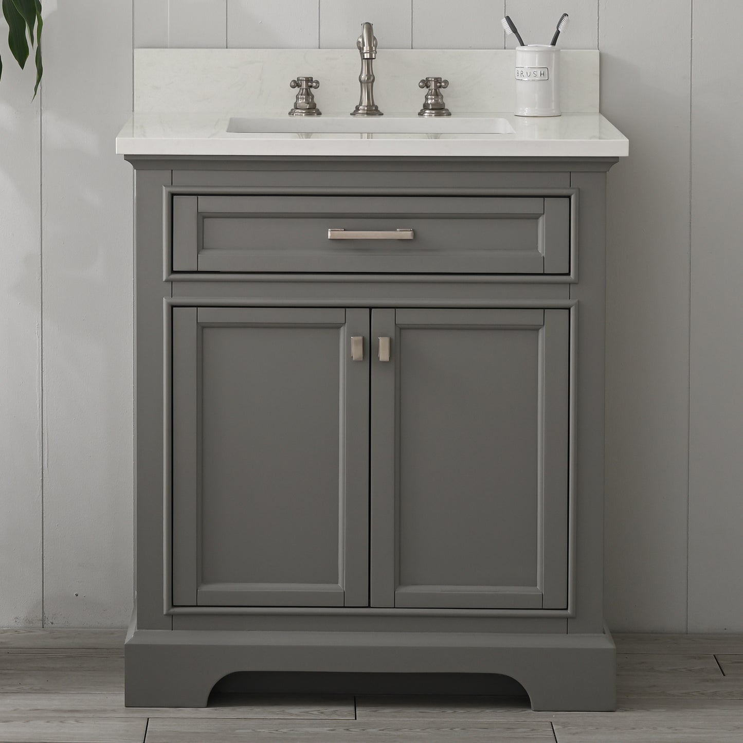 Milano 30" Single Vanity in Gray