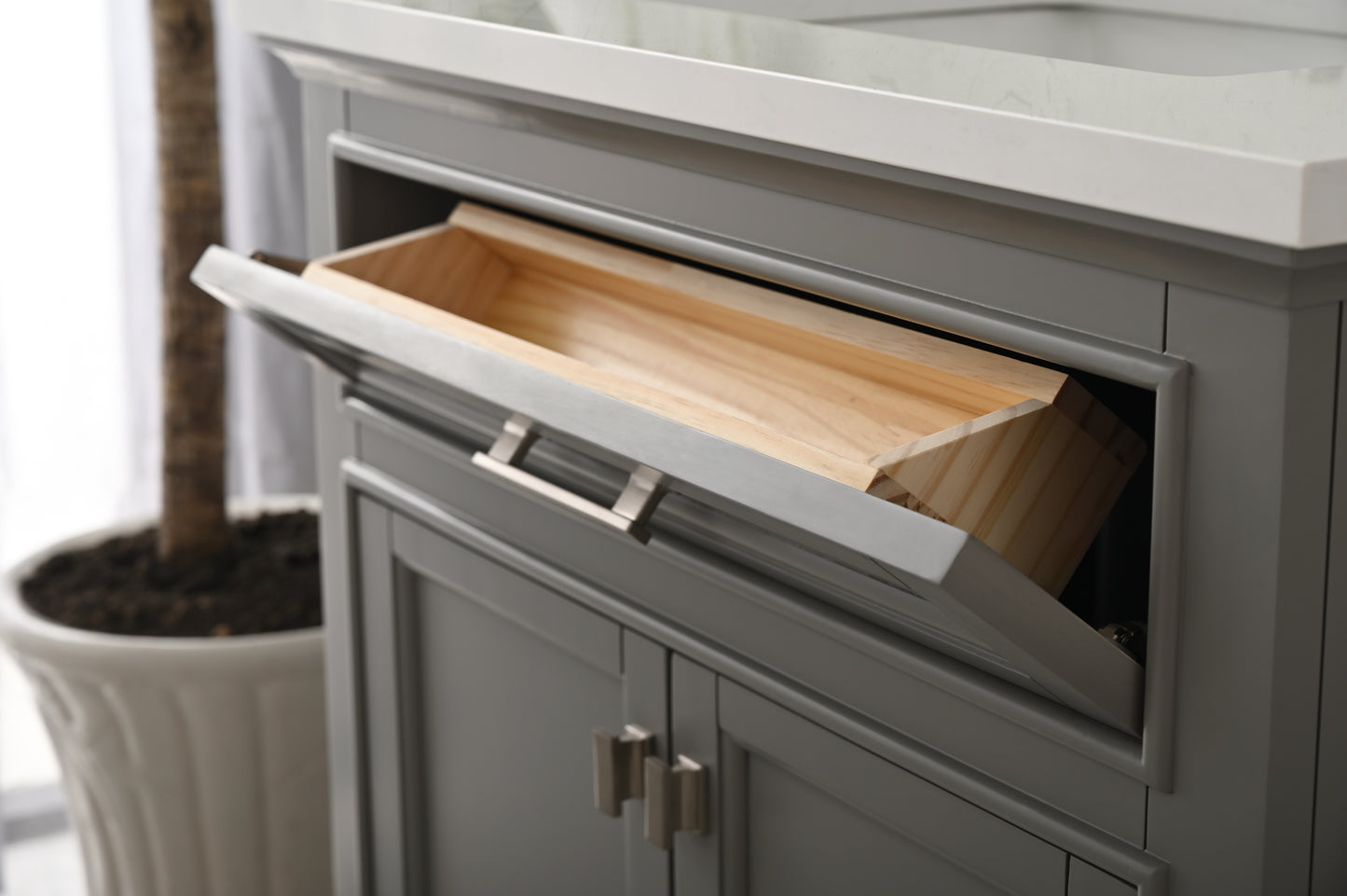Milano 30" Single Vanity in Gray