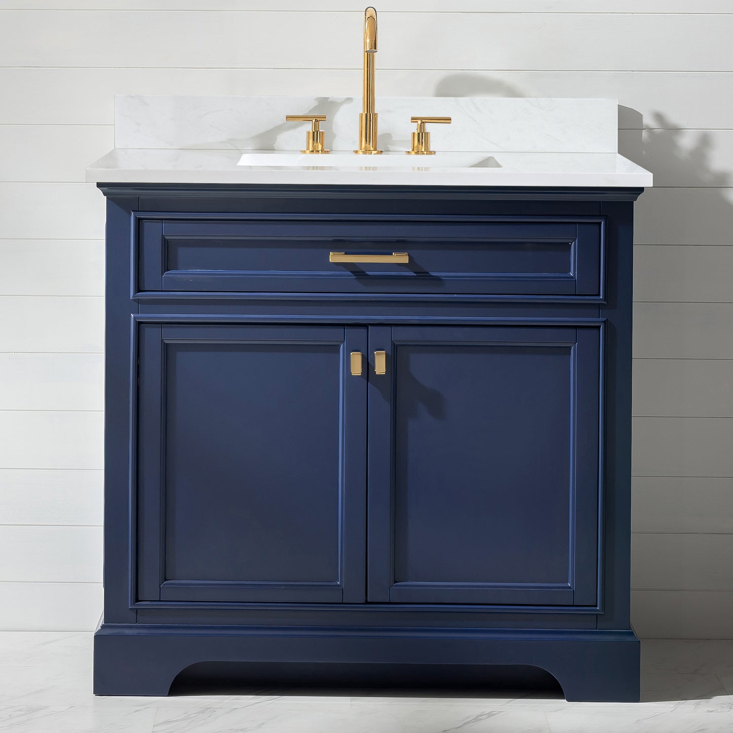 Milano 36" Single Vanity in Blue