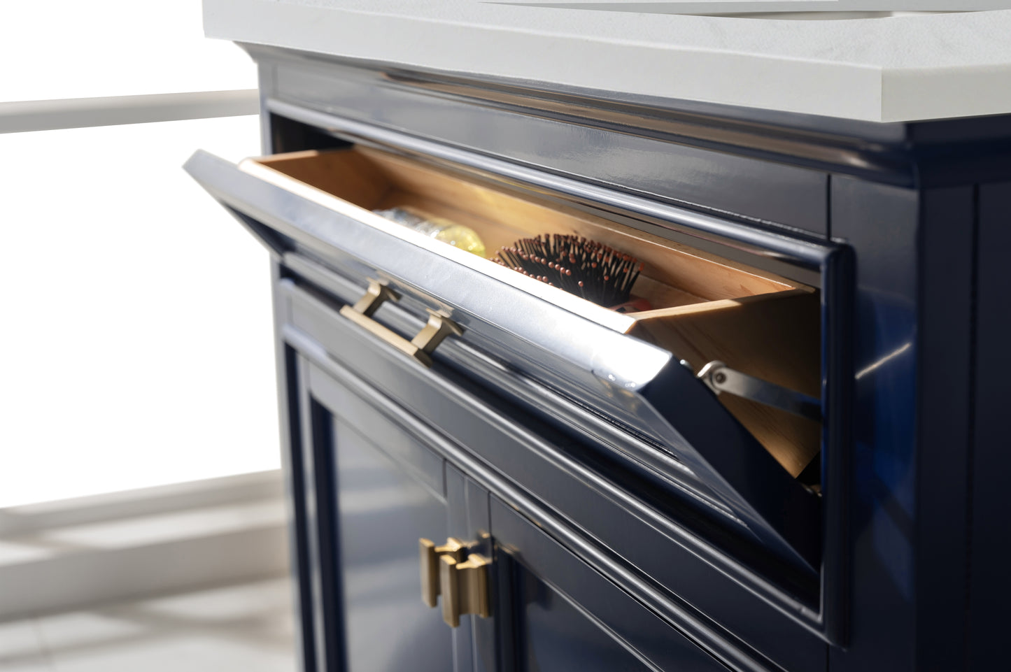 Milano 36" Single Vanity in Blue