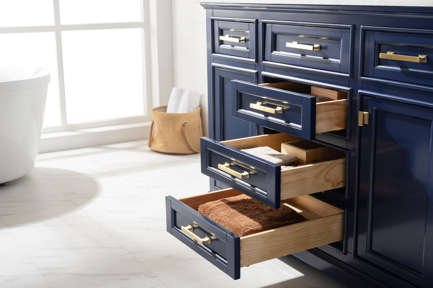 Milano 48" Single Vanity in Blue