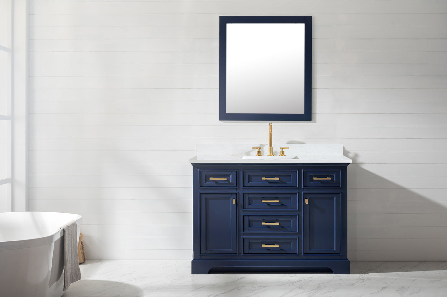 Milano 48" Single Vanity in Blue