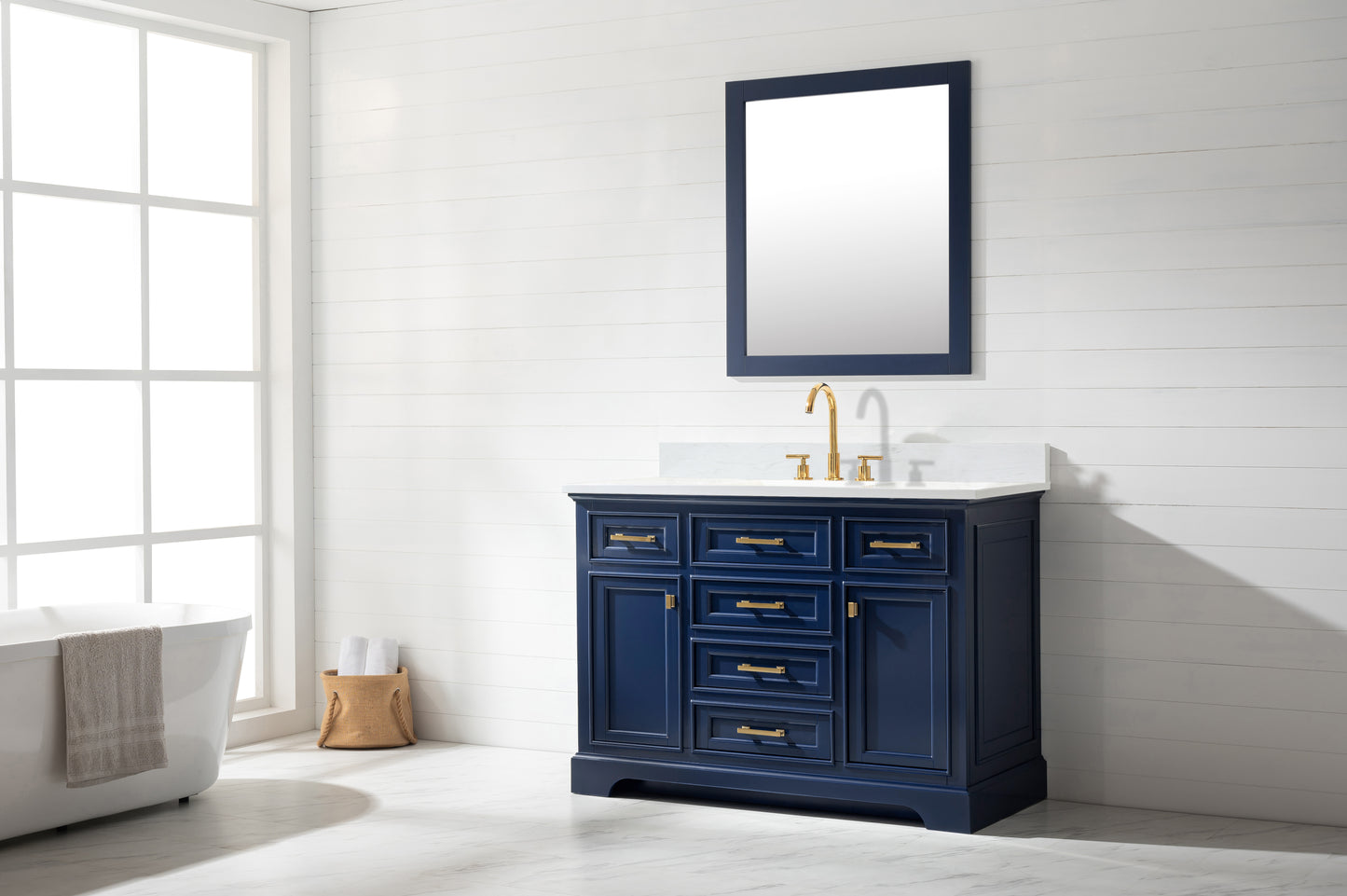 Milano 48" Single Vanity in Blue