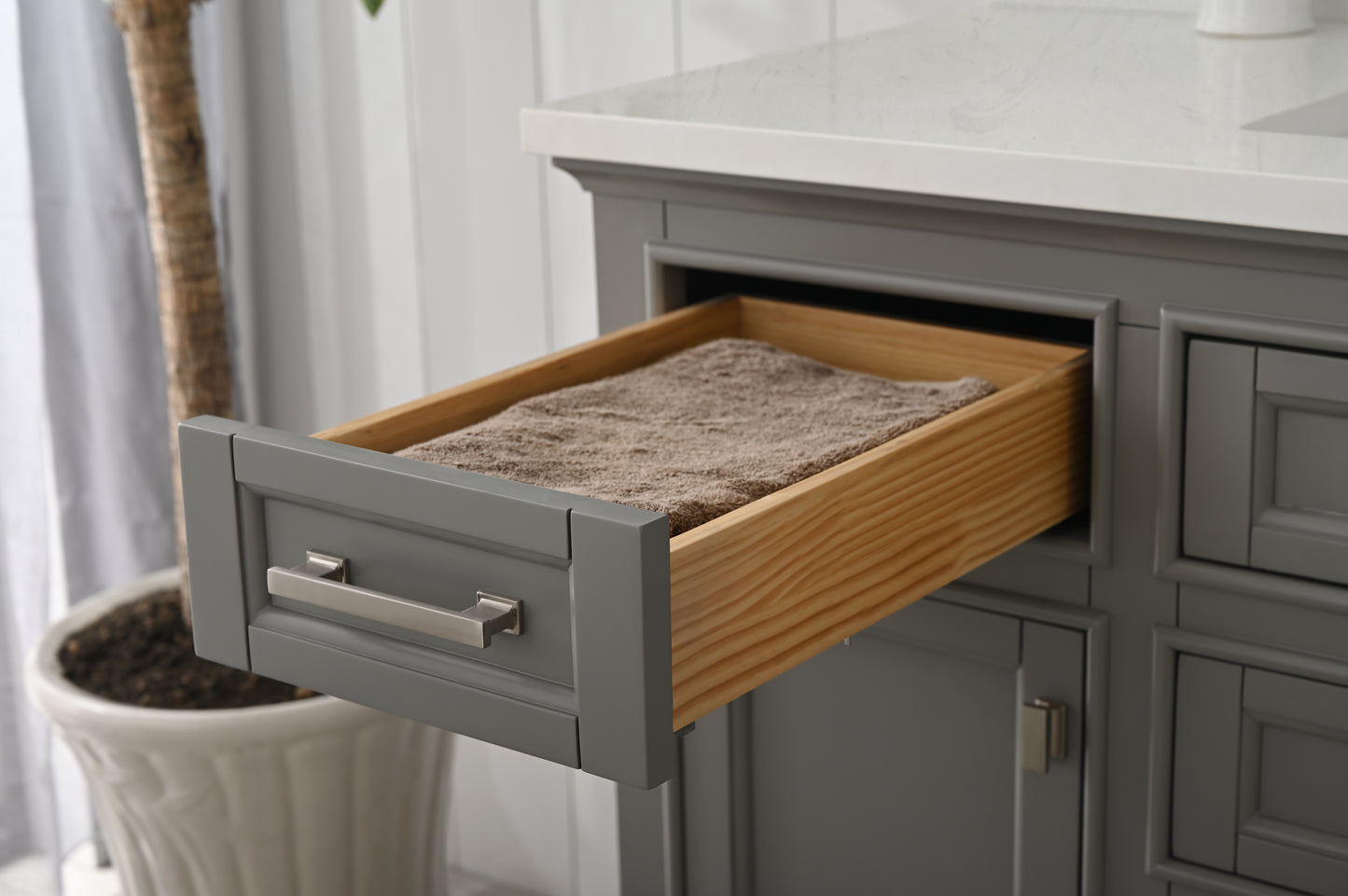 Milano 48" Single Vanity in Gray
