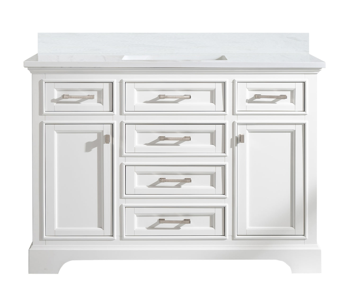Milano 48" Single Vanity in White